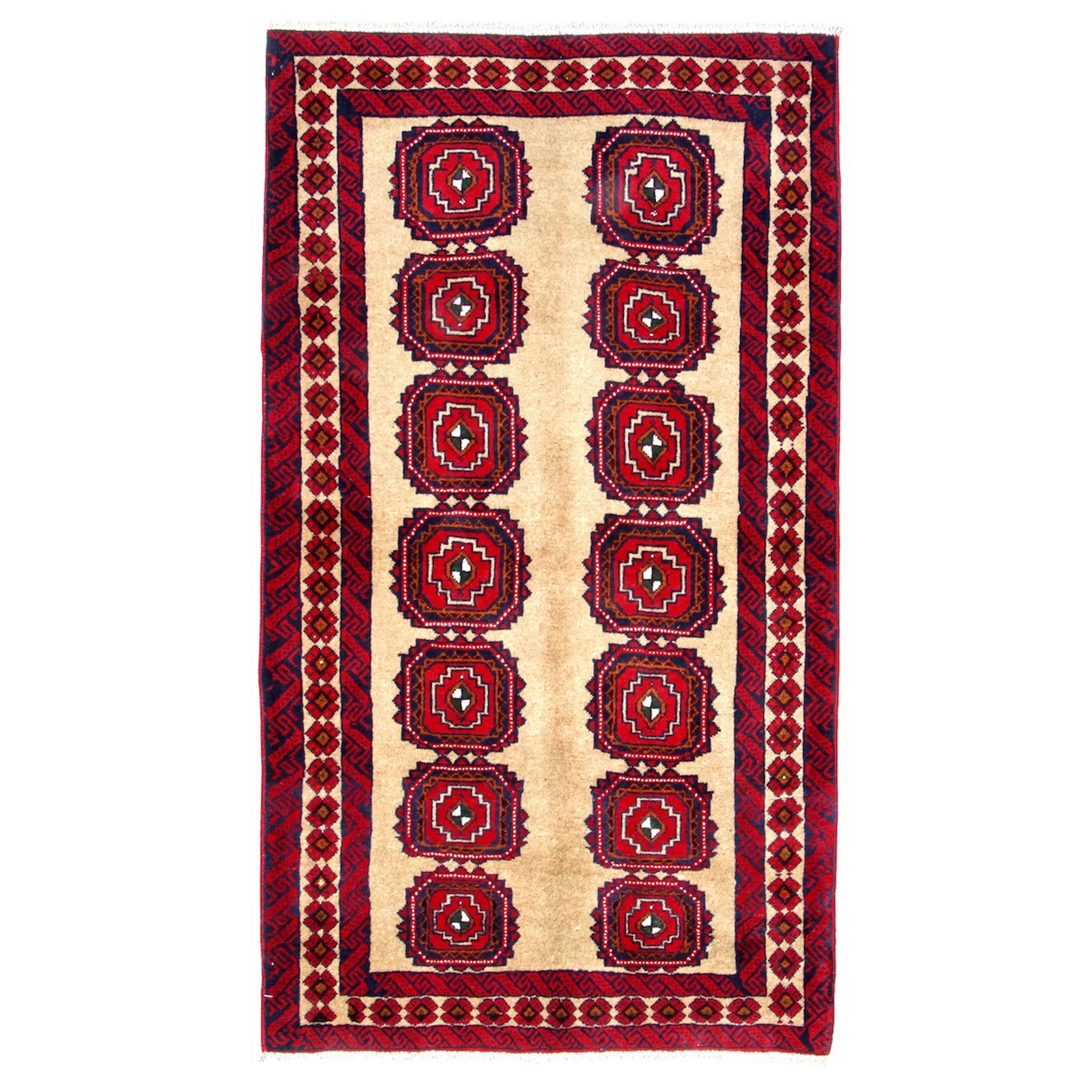 Persisk Matta Arkiio Beluch 104x186