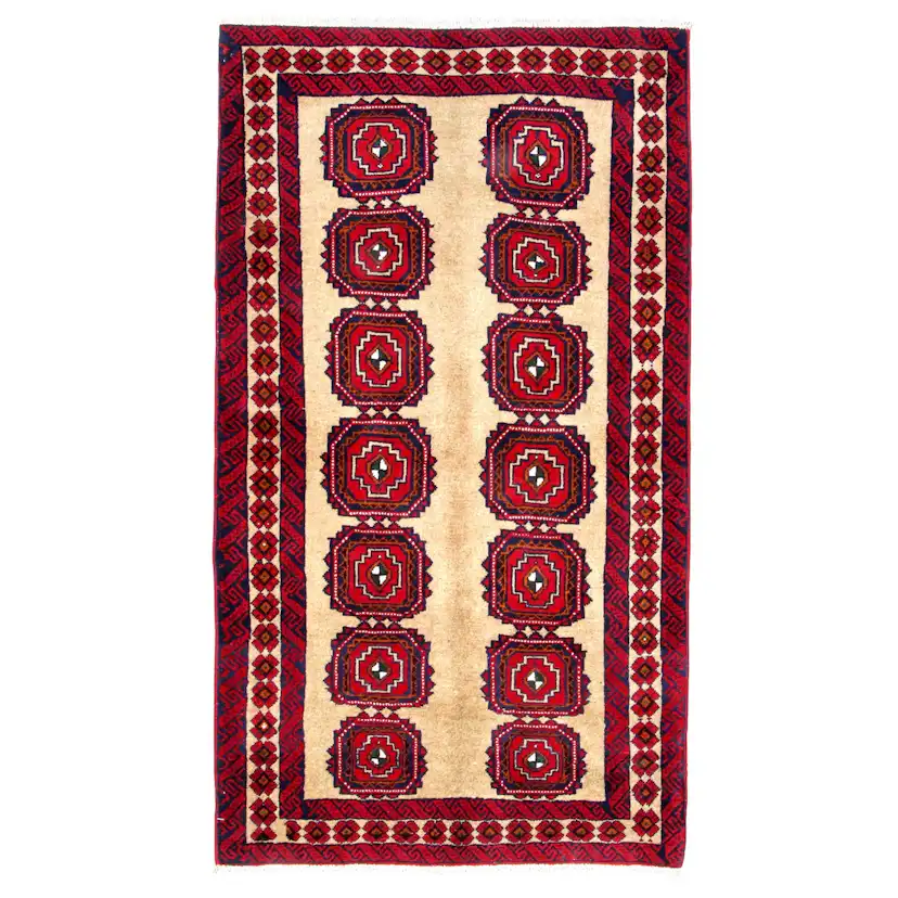 Persisk Matta Arkiio Beluch 104x186