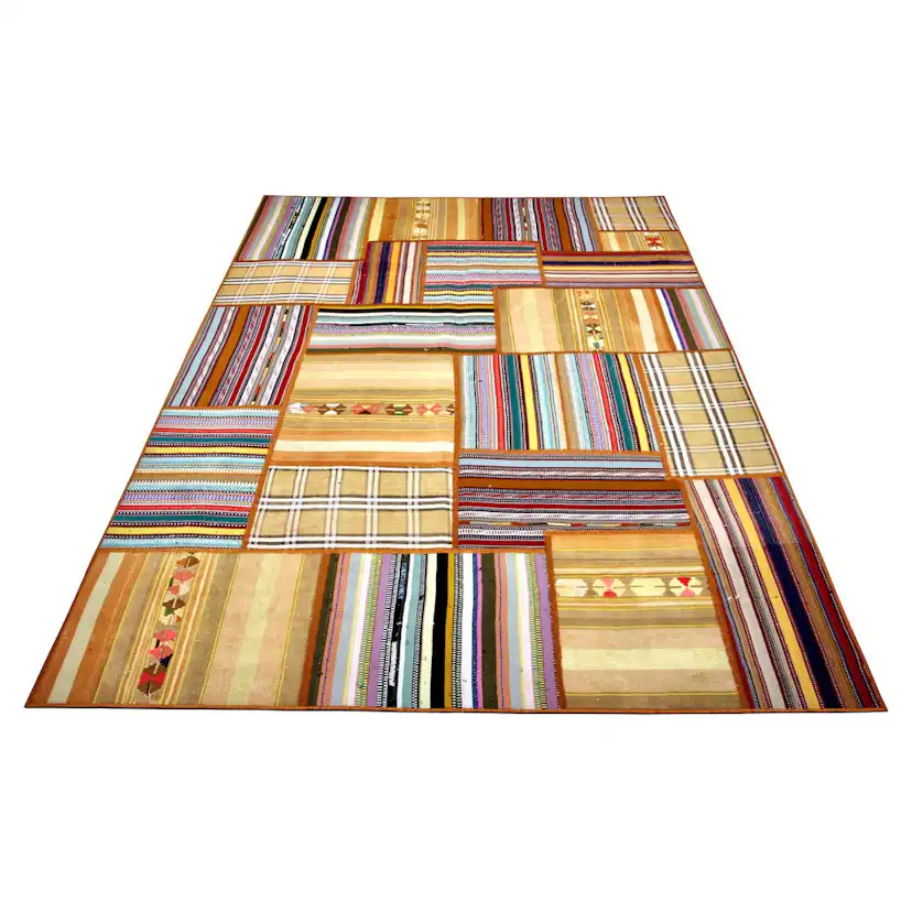 Persisk Patchworkmatta Arkiio Flerfärgad 158x235