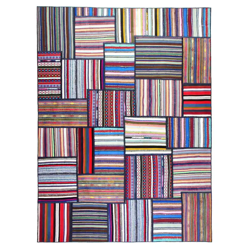 Persisk Patchworkmatta Arkiio Flerfärgad 170x232