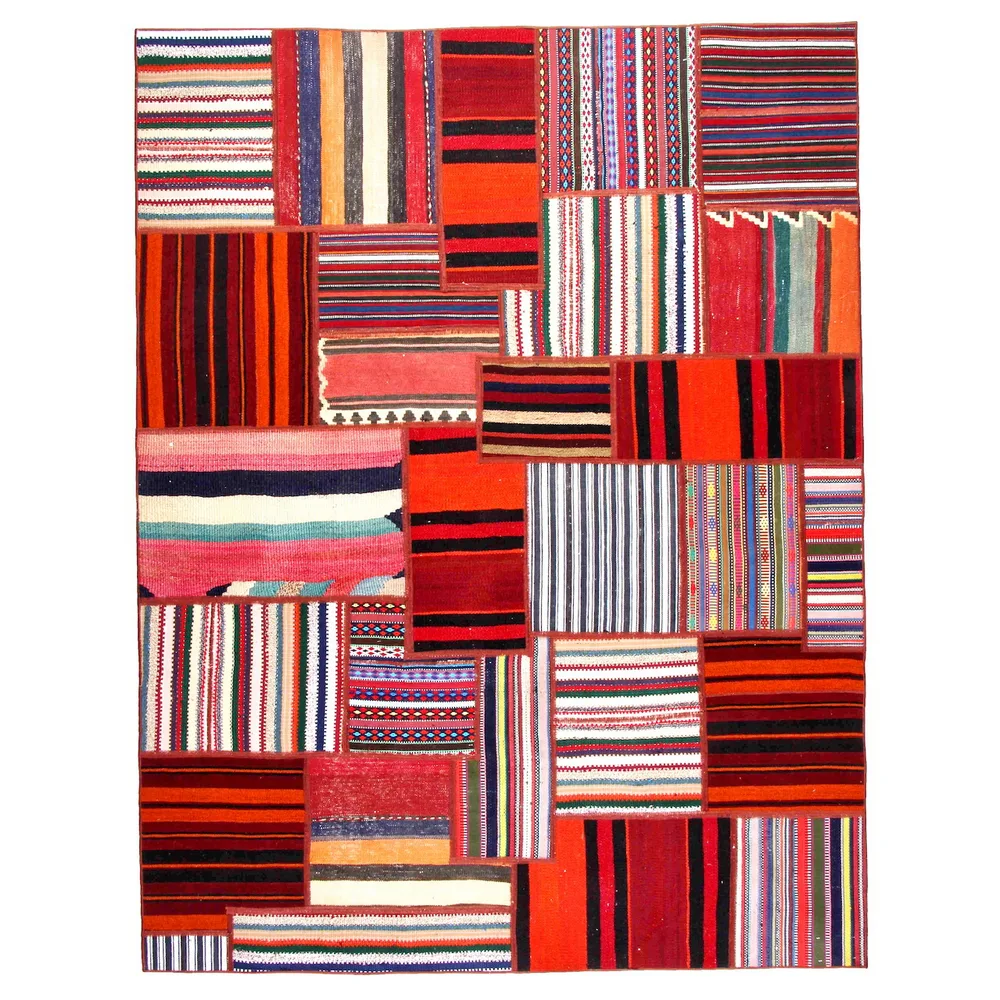 Persisk Patchworkmatta Arkiio Flerfärgad 176x233