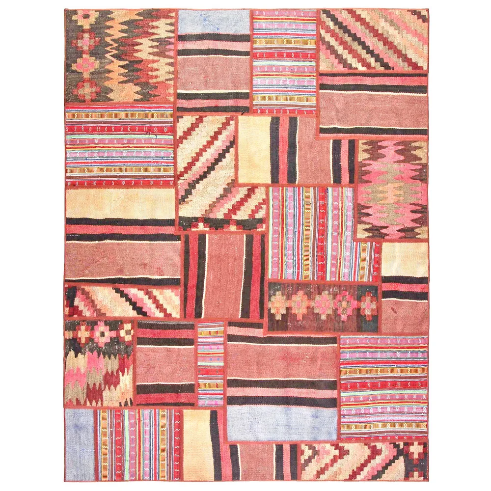 Persisk Patchworkmatta Arkiio Flerfärgad 157x207