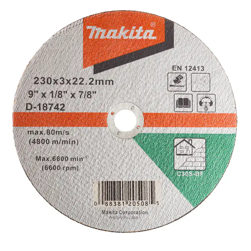 Kapskiva Makita D-18742 230x22,23 mm
