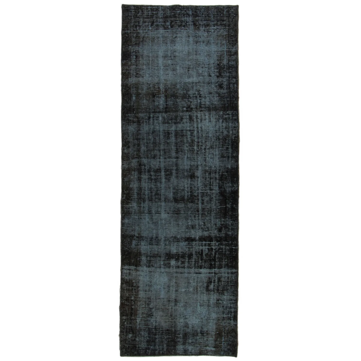 Persisk Matta Arkiio Mörkgrön/Blå Vintage 79x248