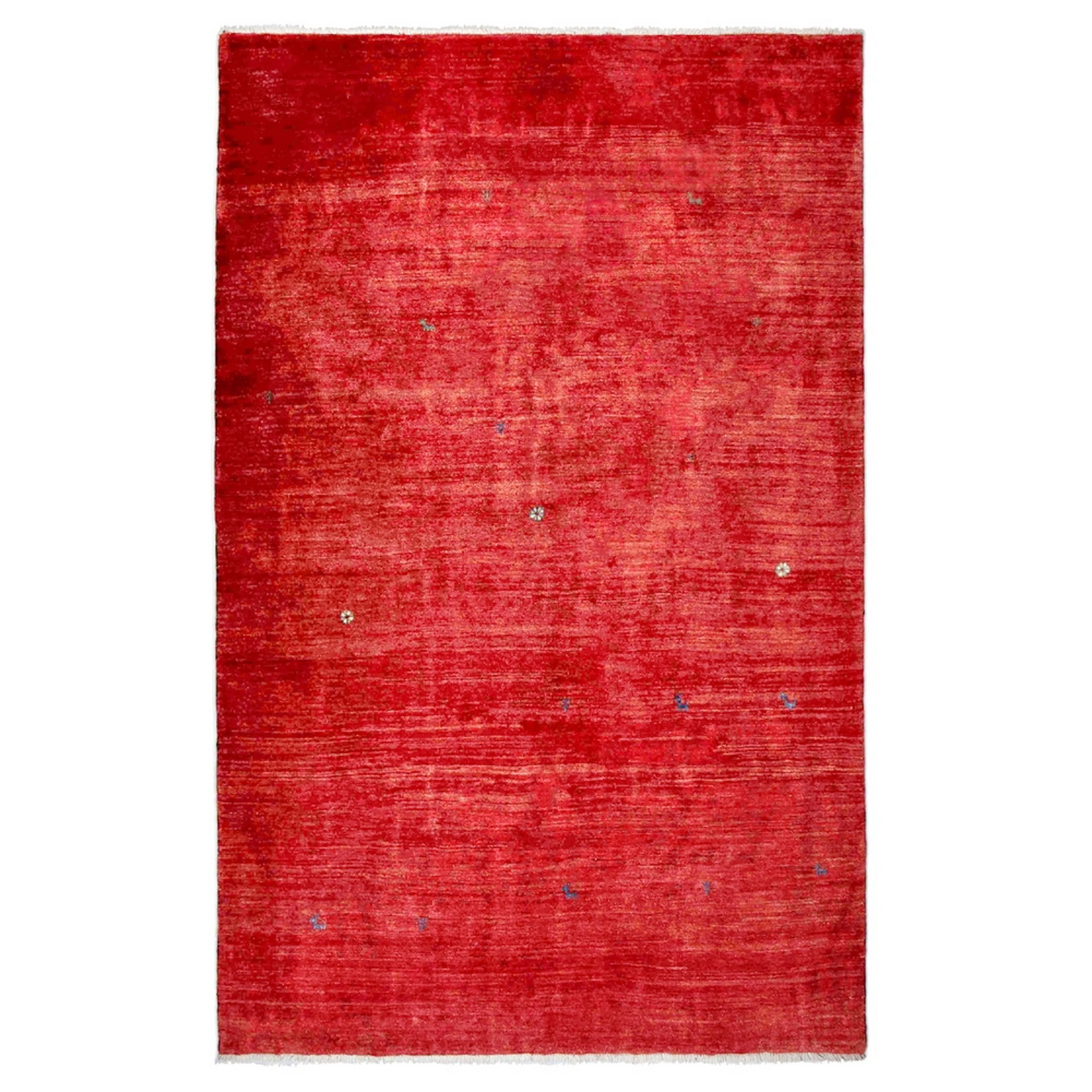 Persisk Matta Arkiio Gabbeh Shiraz Exklusiv Röd 198x308