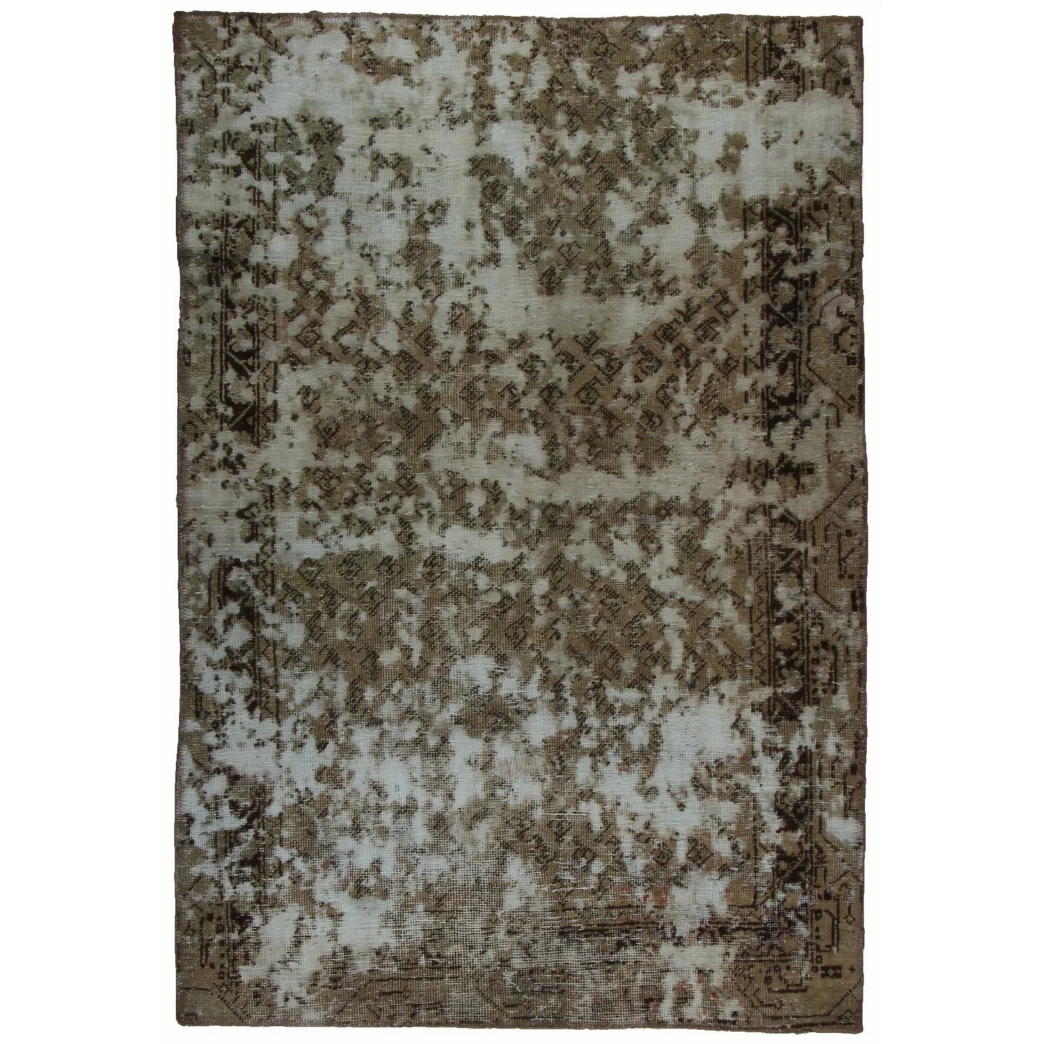 Persisk Matta Arkiio Creme/Brun Vintage 110x160