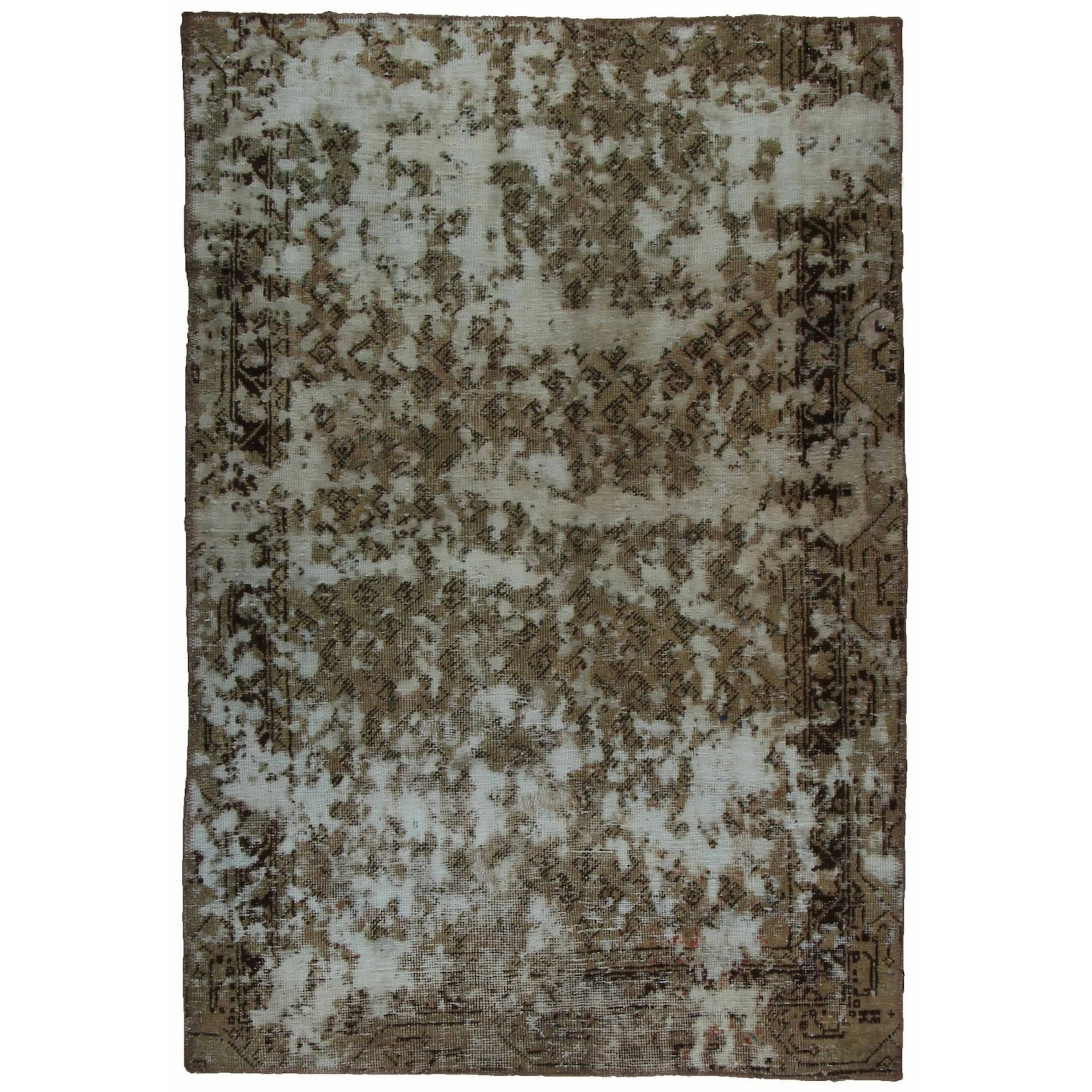 Persisk Matta Arkiio Creme/Brun Vintage 110x160