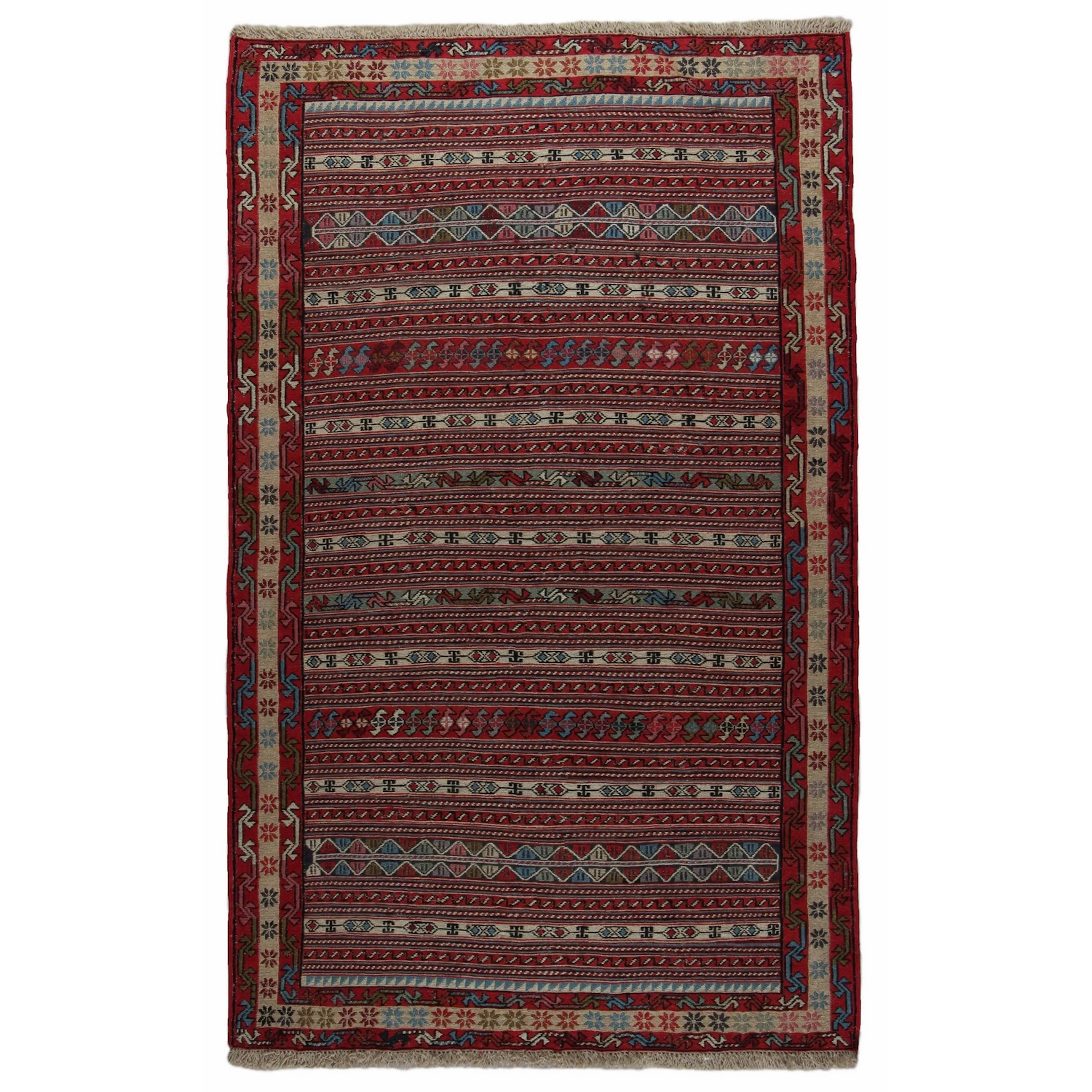 Persisk Matta Arkiio Varni Ardebil Kelim 120x195