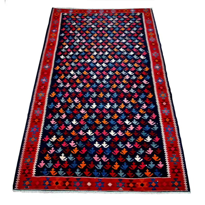 Persisk Matta Arkiio Bidjar Kelim 132x281