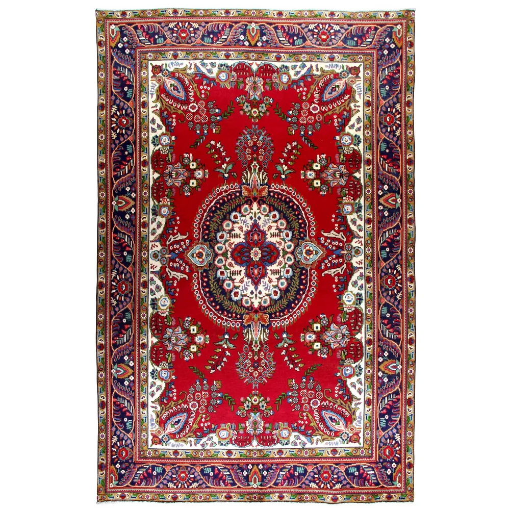 Persisk Matta Arkiio Tabriz Patina 192x300