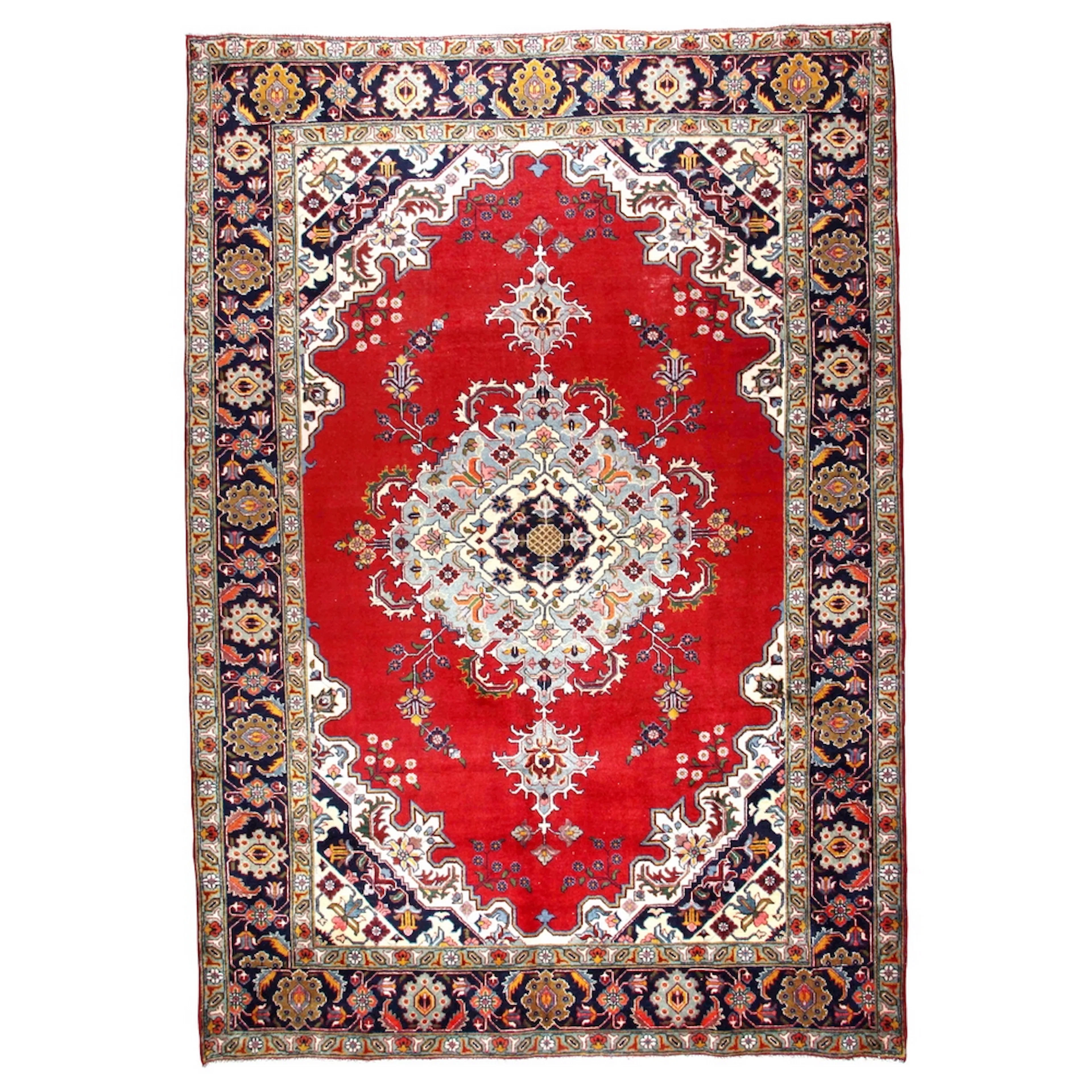 Persisk Matta Arkiio Tabriz Patina 254x370