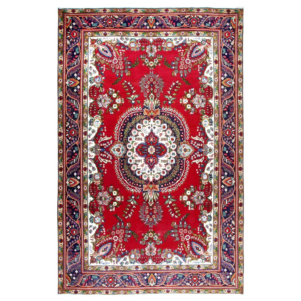 Persisk Matta Arkiio Tabriz Patina 190x303