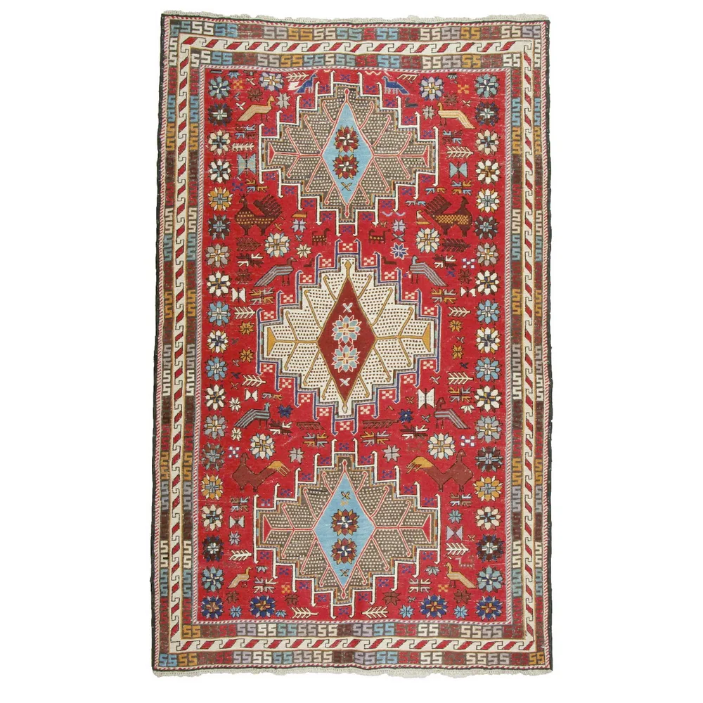 Persisk Matta Arkiio Varni Ardebil Kelim 124x205