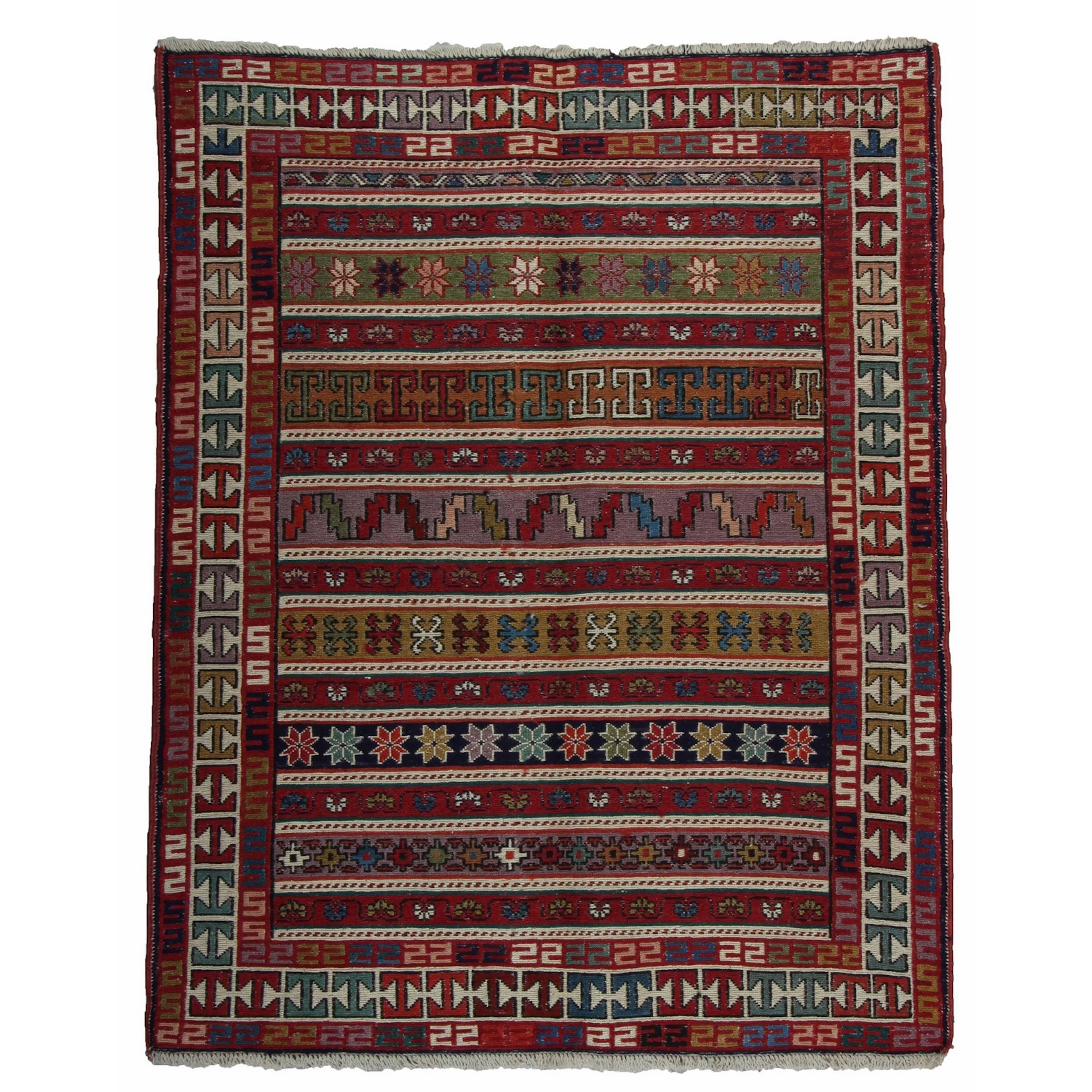 Persisk Matta Arkiio Varni Ardebil Kelim 110x142