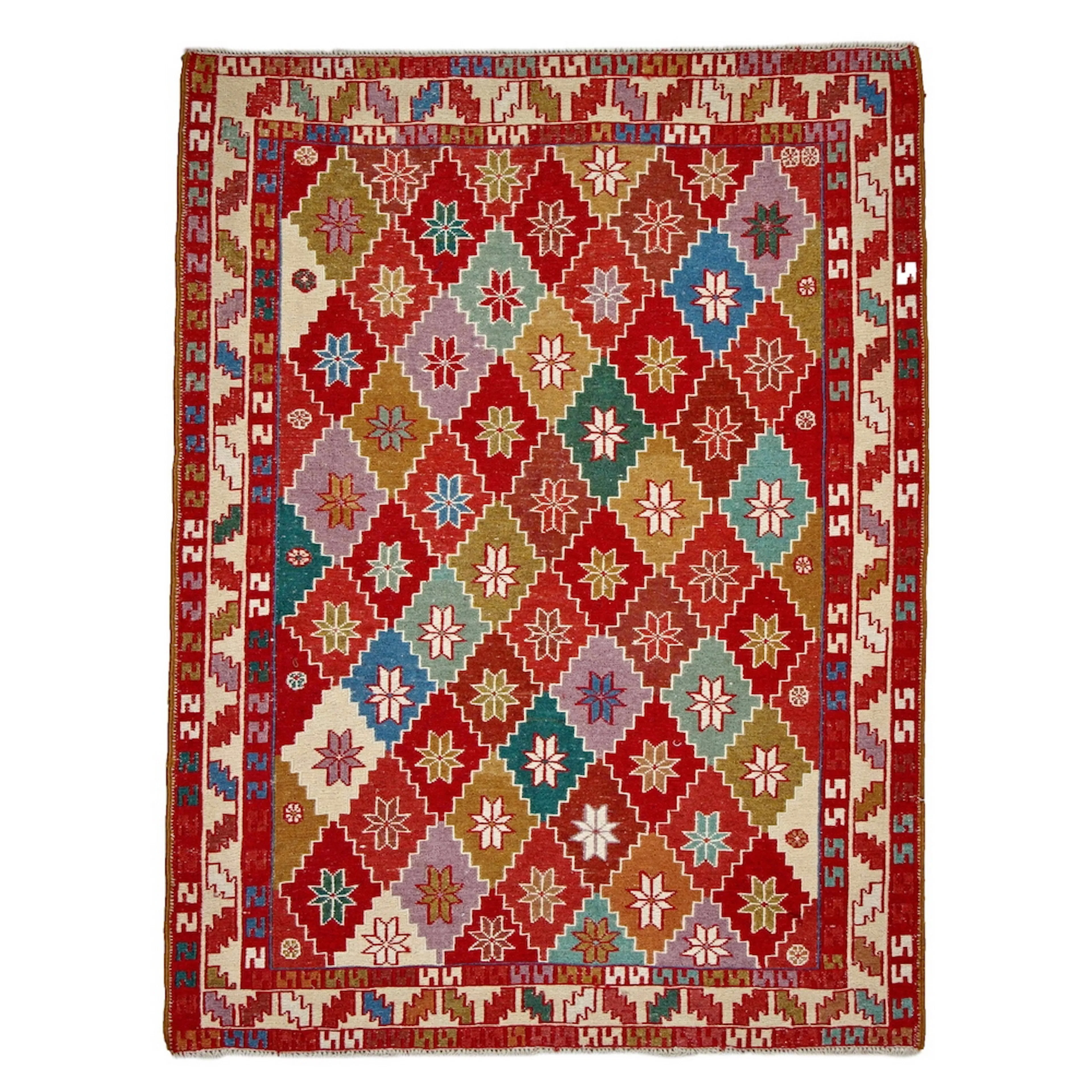 Persisk Matta Arkiio Varni Ardebil Kelim 106x141