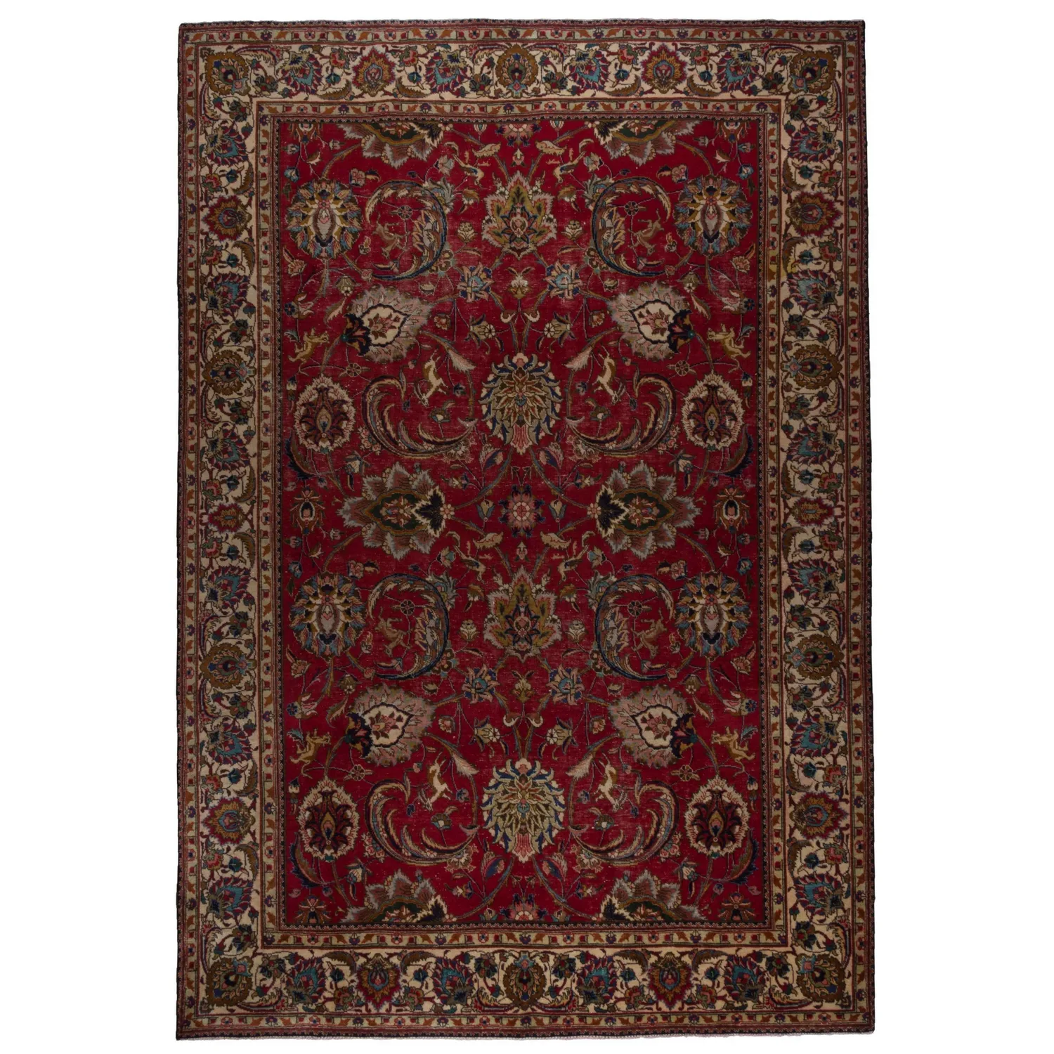 Persisk Matta Arkiio Tabriz Vintage Original 231x335