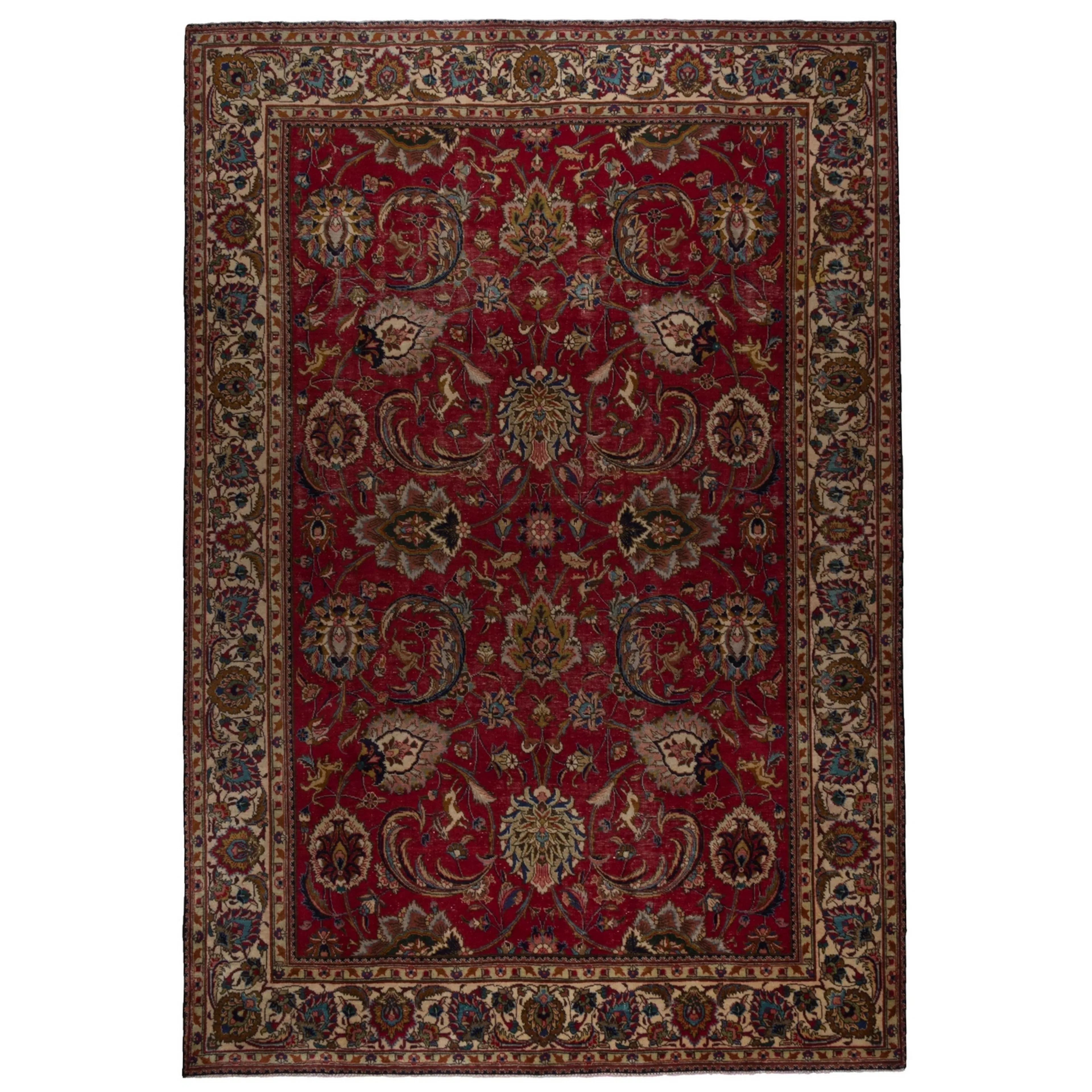 Persisk Matta Arkiio Tabriz Vintage Original 231x335