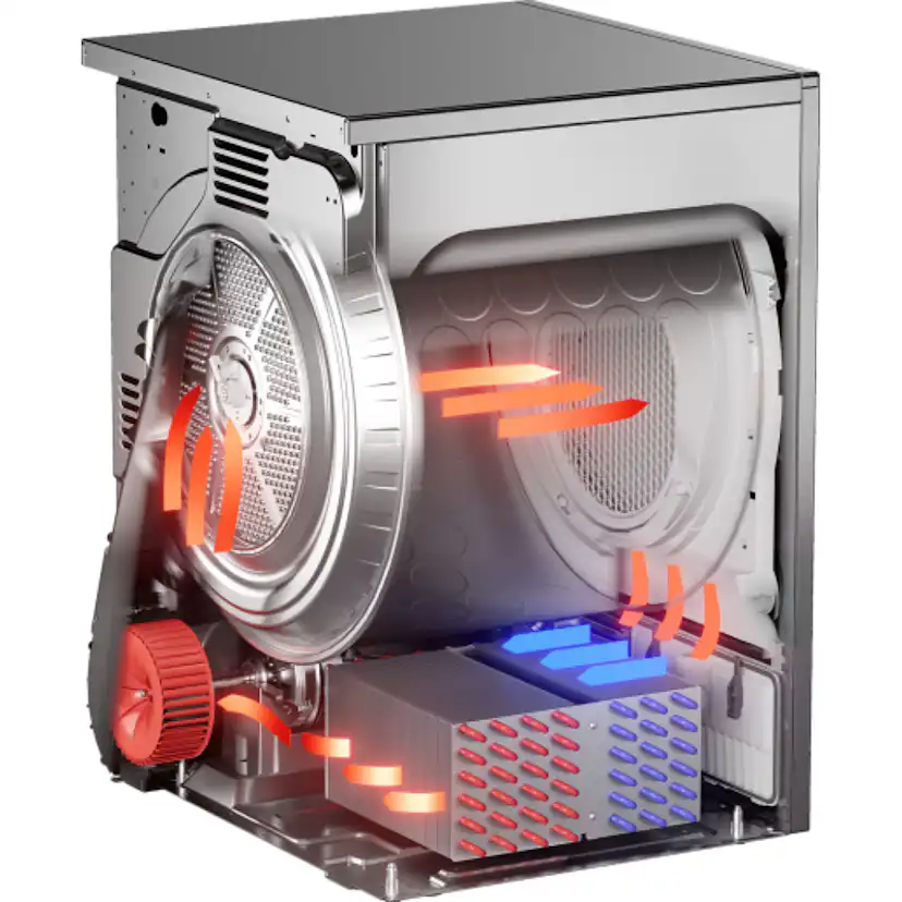 Torktumlare ASKO Professional TDC1481HC.S Rostfri med Sensor och Display