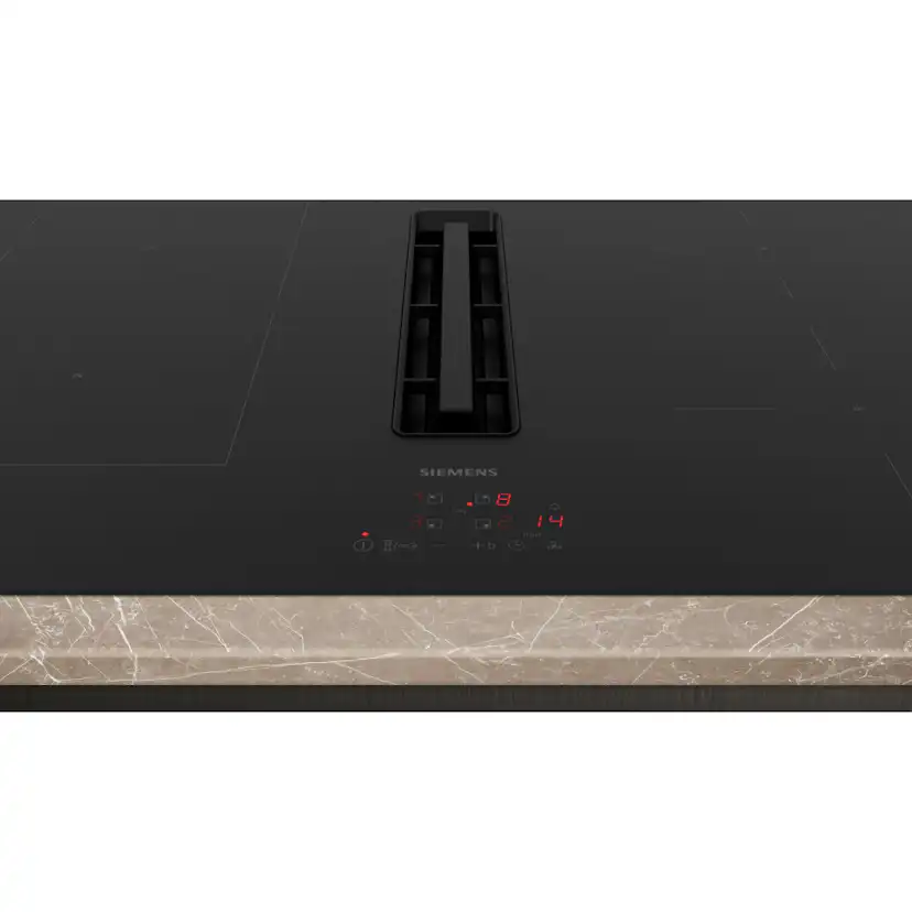 Induktionshäll Siemens iQ300 ED811BS16E med Inbyggd Fläkt Svart