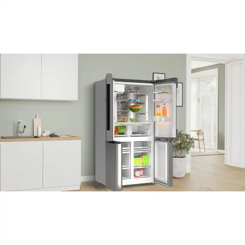 Side by Side Kyl/Frys Bosch KFI96APEA Serie 6 French Door med WiFi och Ismaskin