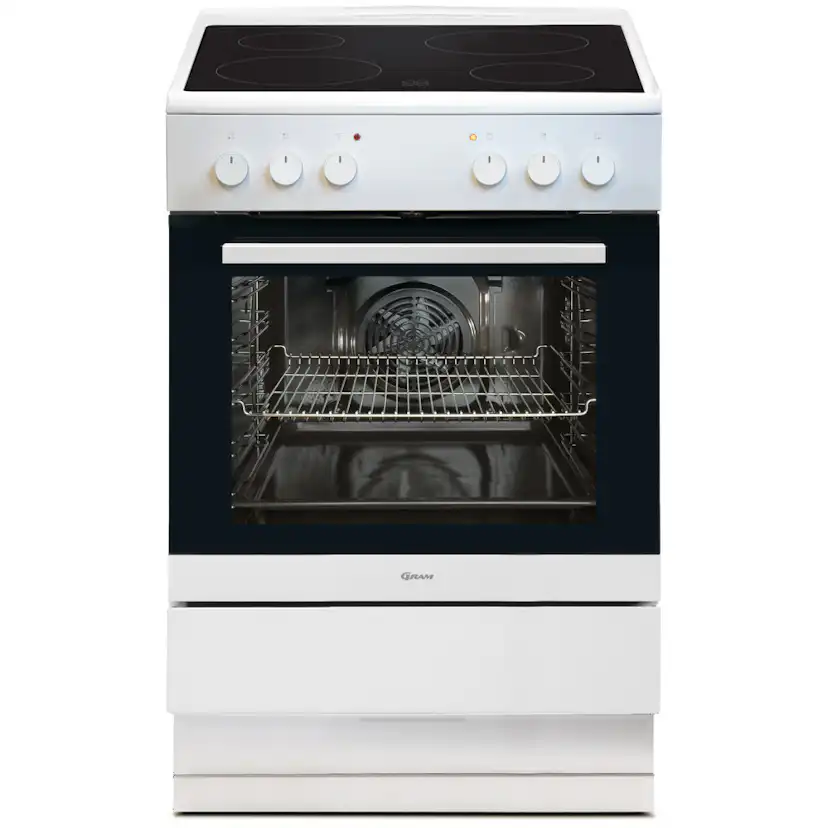 Spis Gram EK 5600-90 VF 400 V Med Glaskeramikhäll