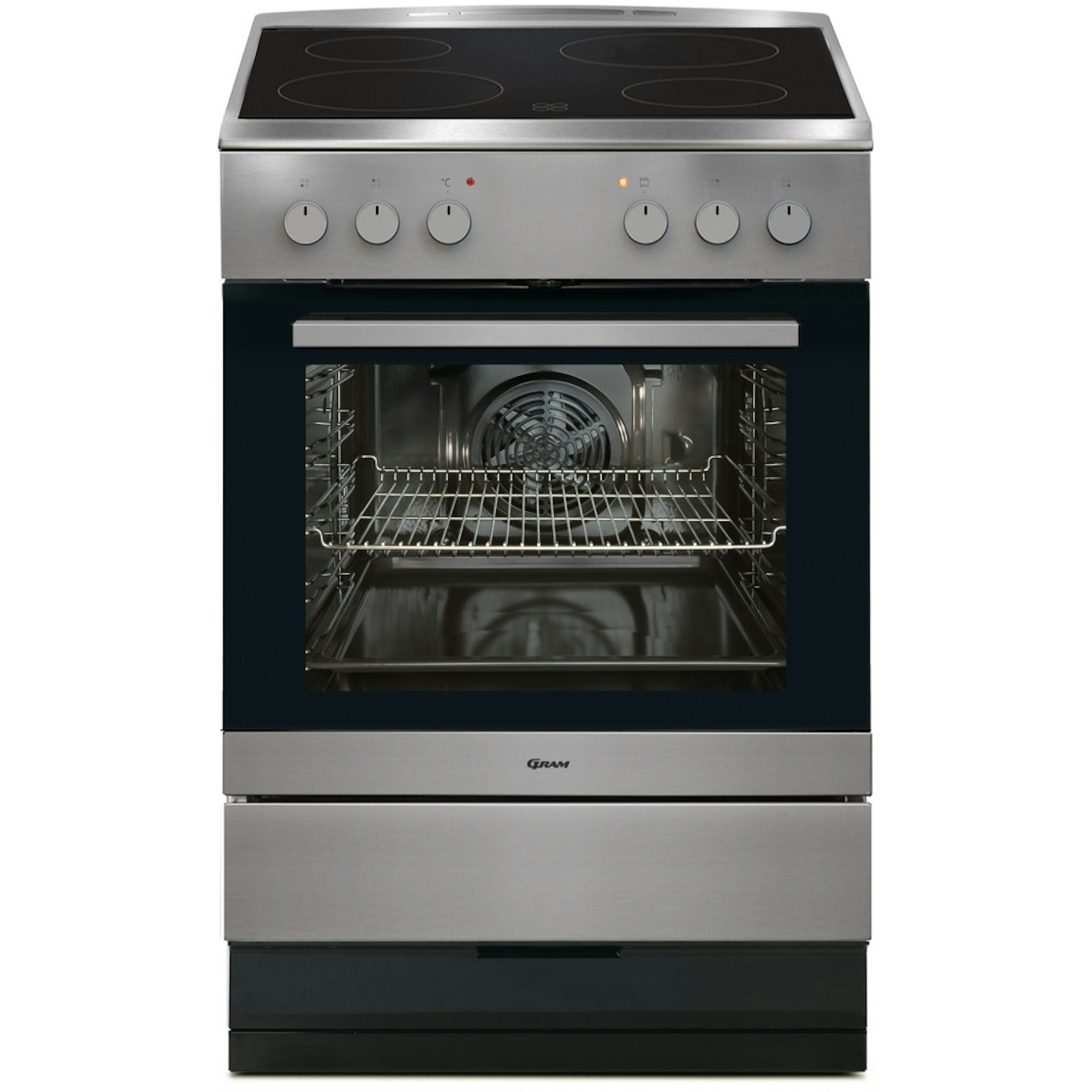 Spis Gram EK 5600-90 VF X 400 V Med Glaskeramikhäll