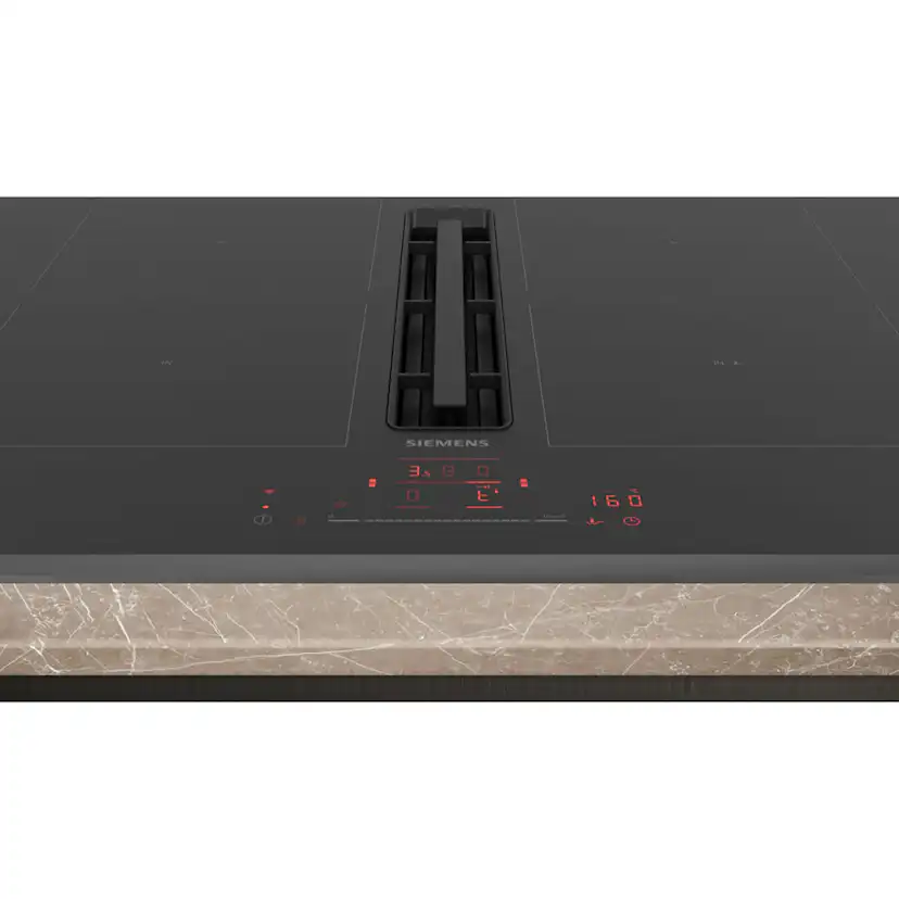 Induktionshäll Siemens ED751HQ26E Med Inbyggd Fläkt 70 cm Utan Ram