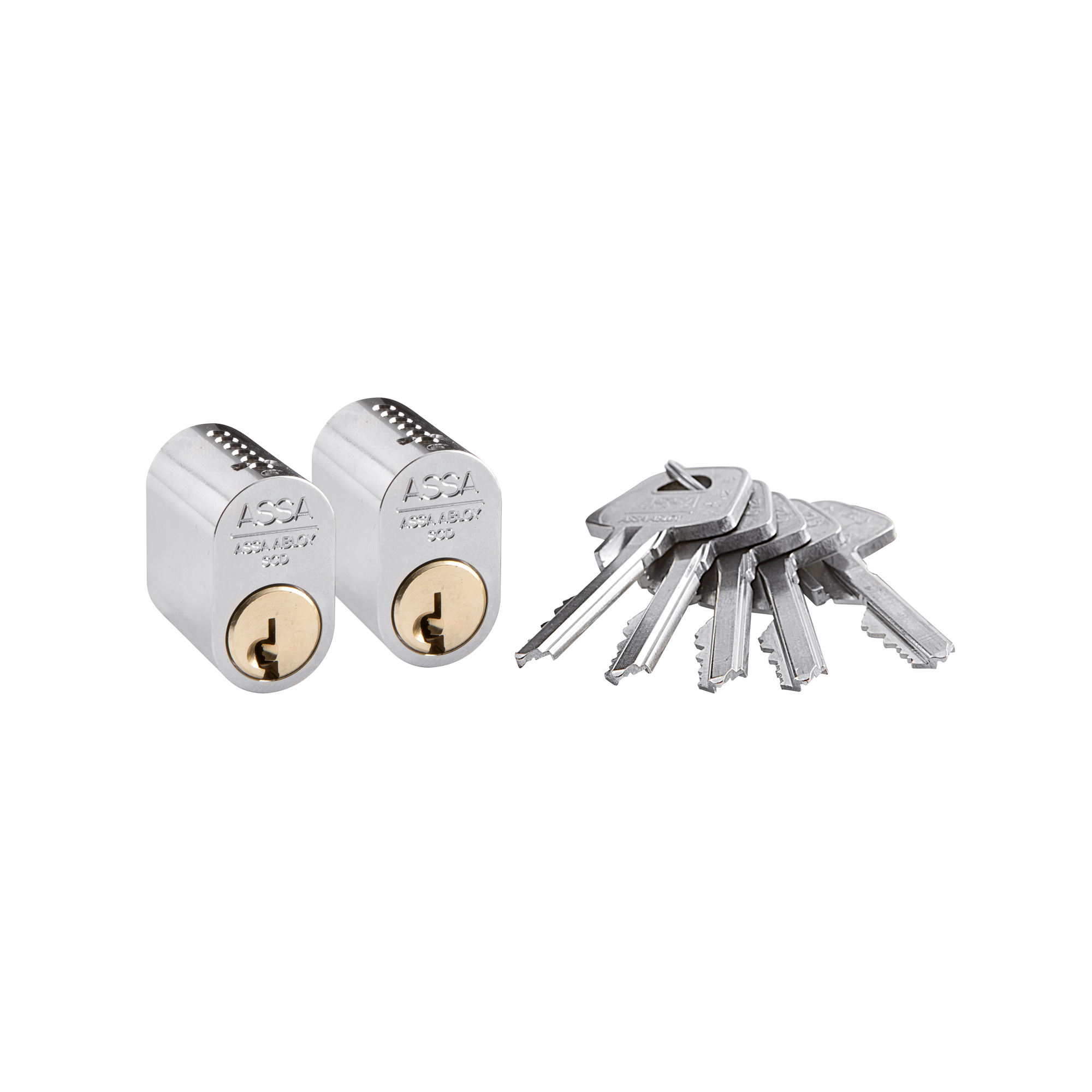 Cylinder ASSA Abloy 0301 Lika Låsning