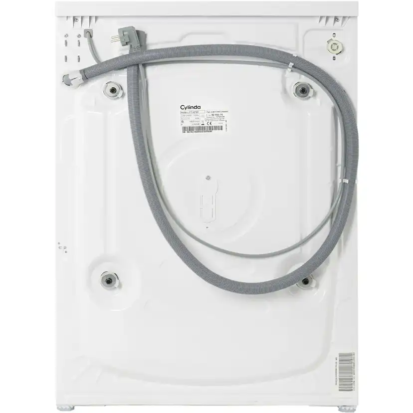 Frontmatad Tvättmaskin Cylinda FT4494MA med Mikrofiberfilter och Kapacitet 9 kg