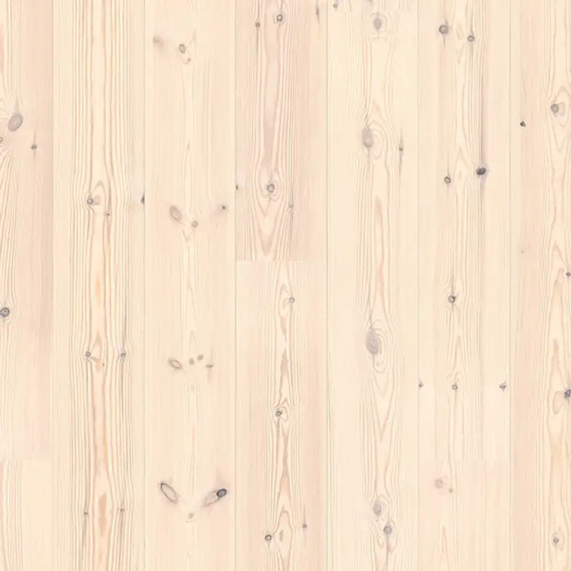 Parkettgolv Berg & Berg Norrlandsfuru XXL Borstad Lut Extra Vitolja 1-Stav