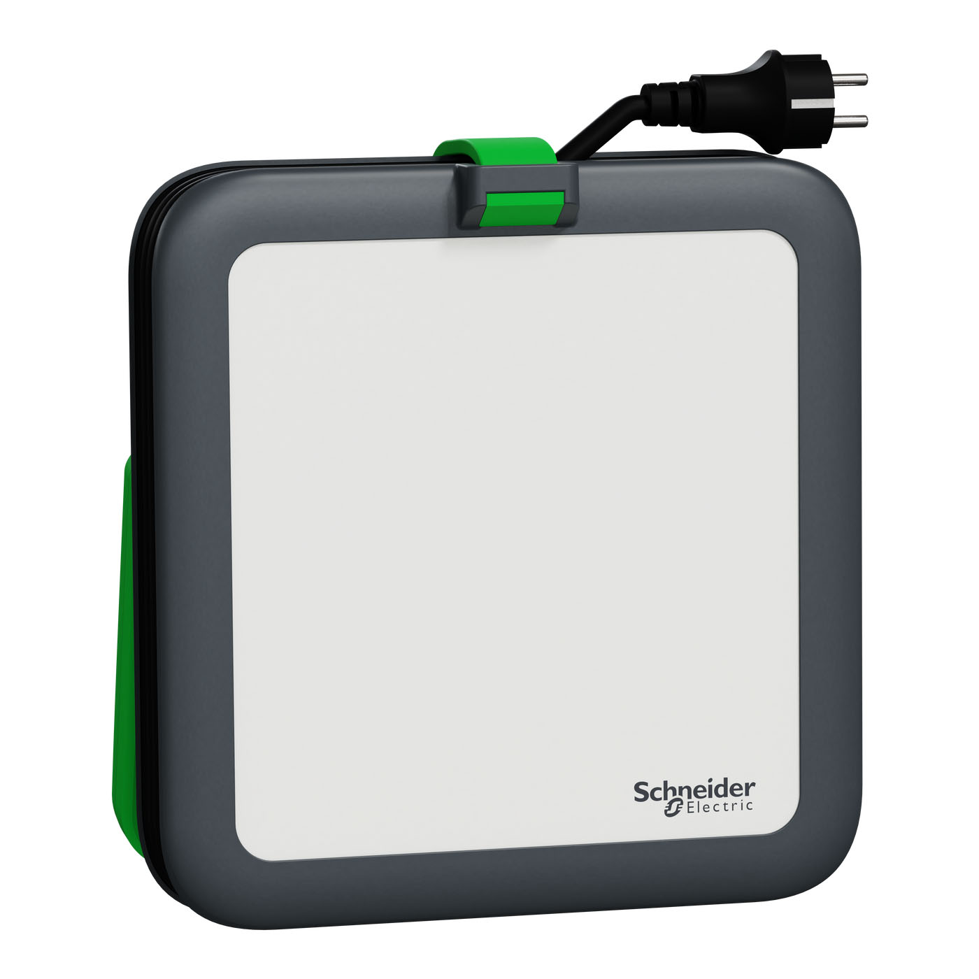 Arbetslampa Schneider Electric Thorsman LED 4000K IP54 med USB A+C och Schuko-uttag