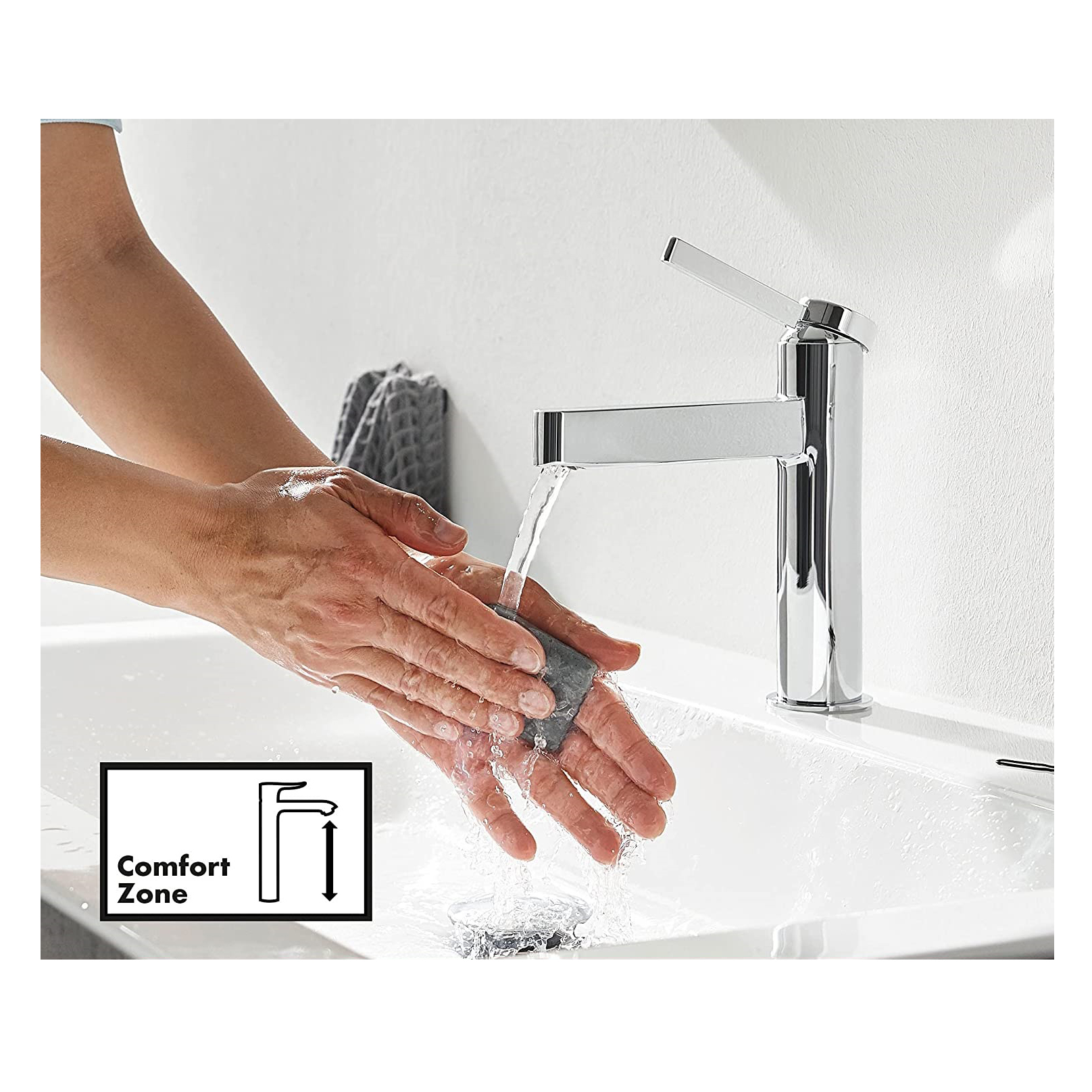 Tvättställsblandare Hansgrohe Finoris 100