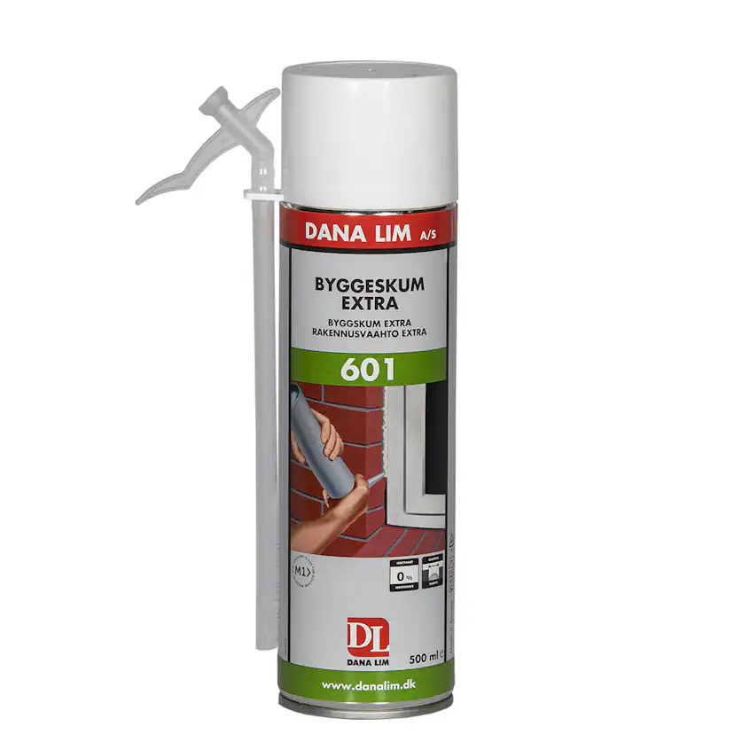 Fogskum Danalim Extra 601 Byggfog & Butyltätning 500 ml Isocyanatfri