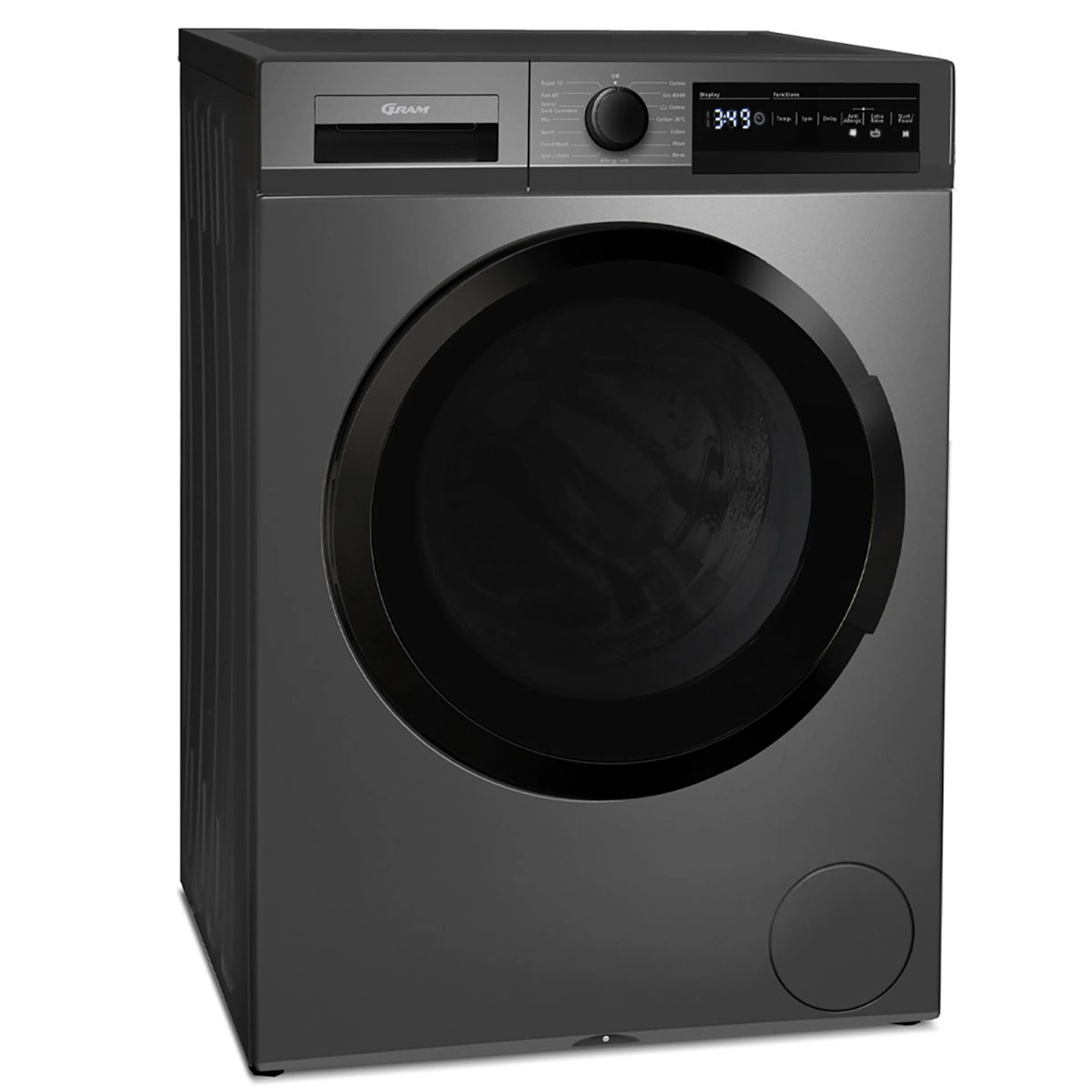 Tvättmaskin GRAM WDE 71814-92 BI