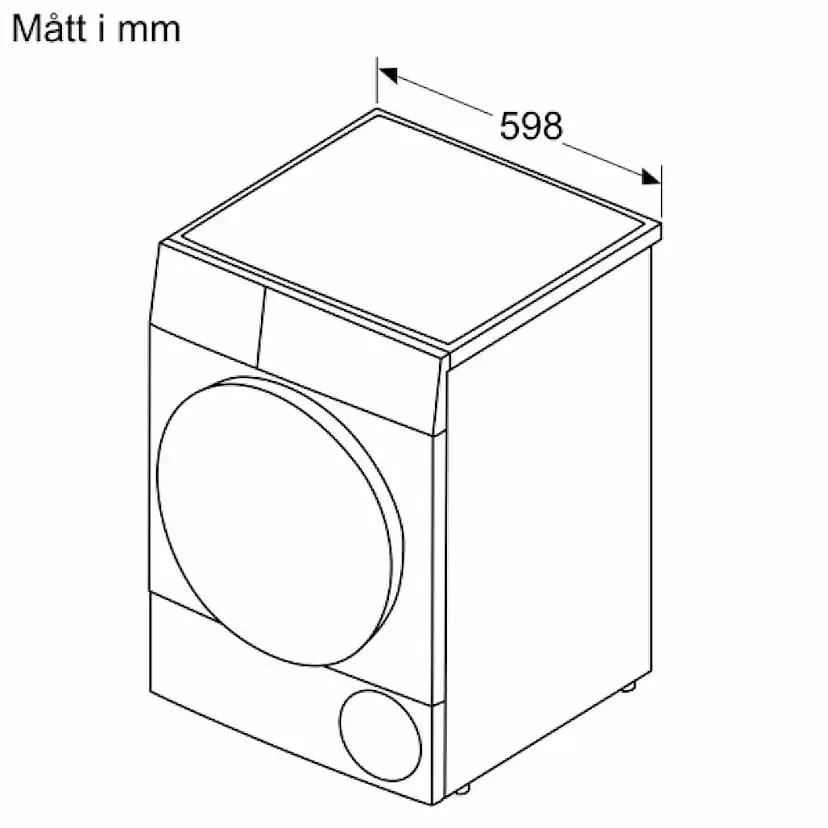 Värmepumpstumlare Siemens WT43HV0EDN