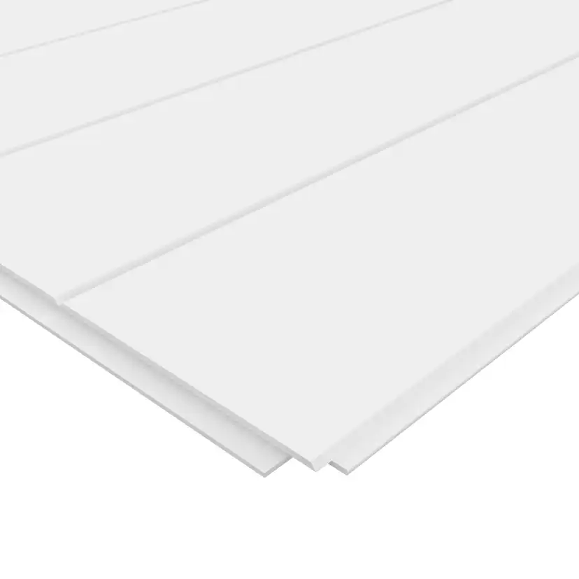 Panelskiva Moelven Regina Tak Linje Dekor Vit S 0500-N 4 st/frp
