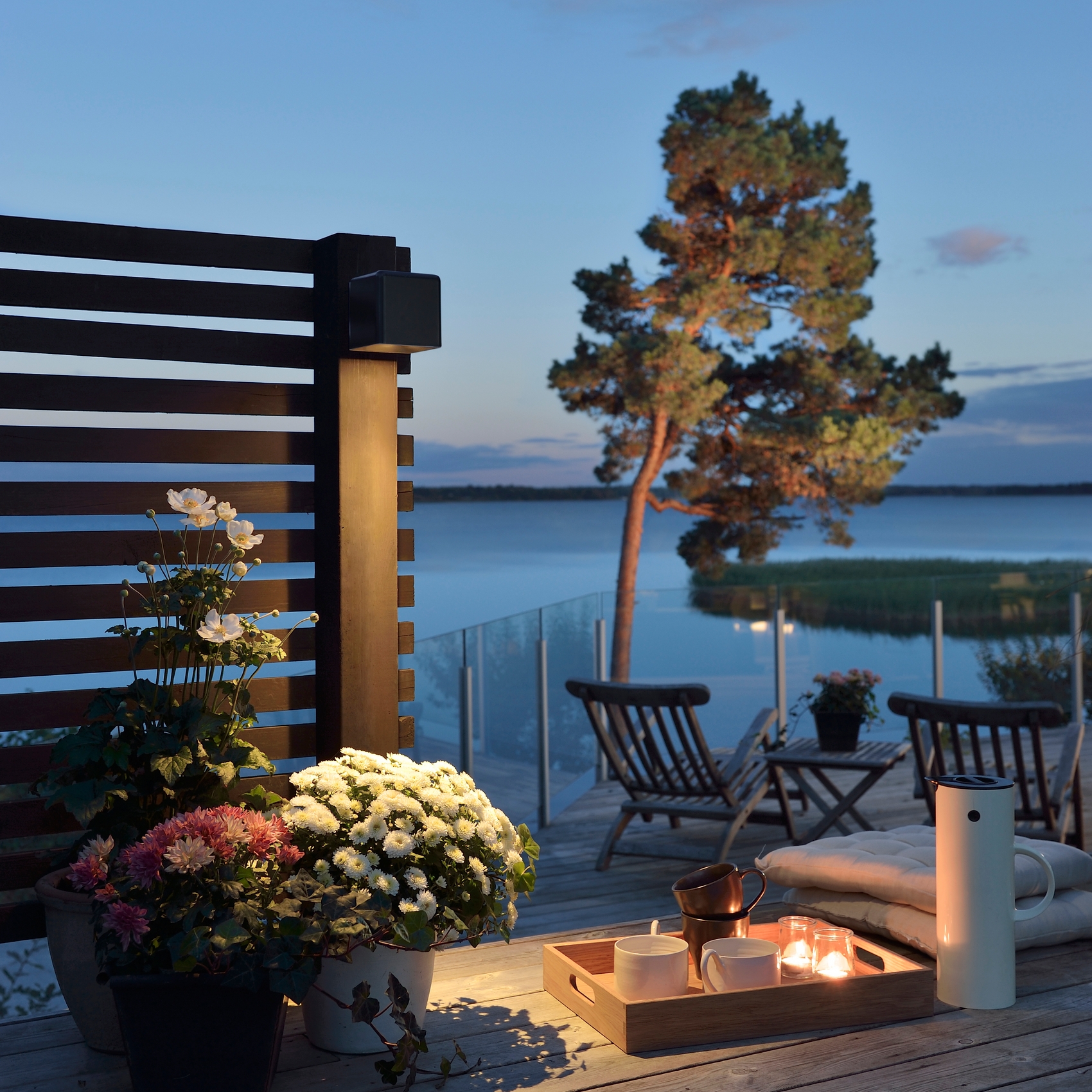 Vägglykta Gnosjö Konstsmide Amalfi Plast med Sladd 3W/IP44