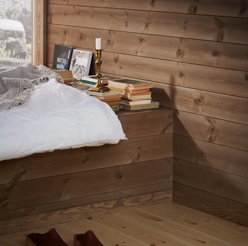 Innerpanel Moelven Stilla Furu 13x120x2700 mm 8st/bnt