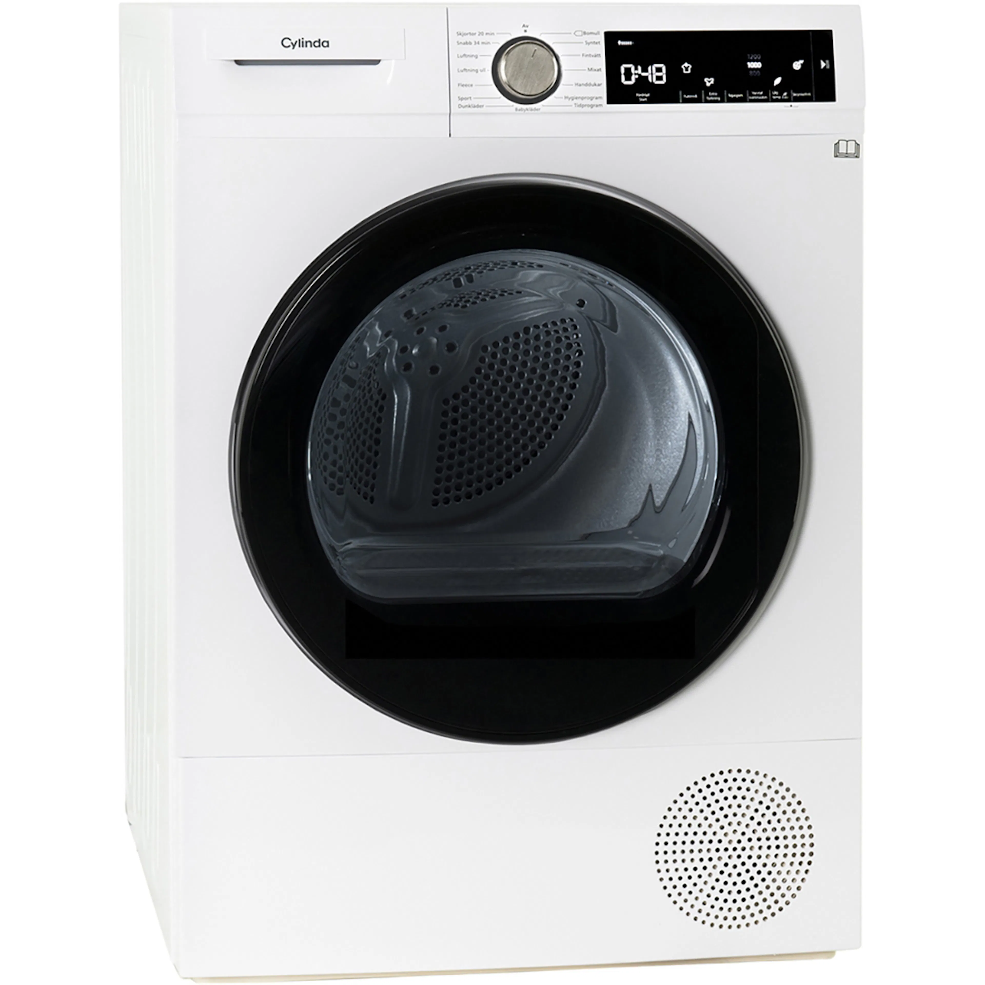 Värmepumpstumlare Cylinda TVP4372XE Vit