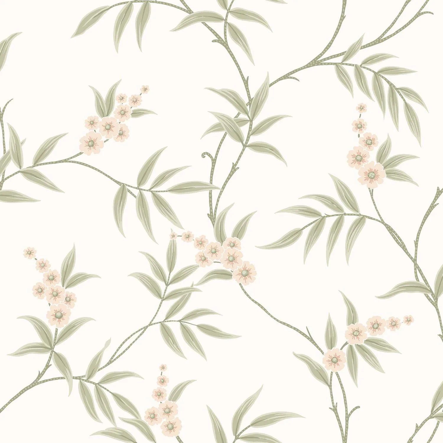 Tapet Boråstapeter Floral Tree 7761