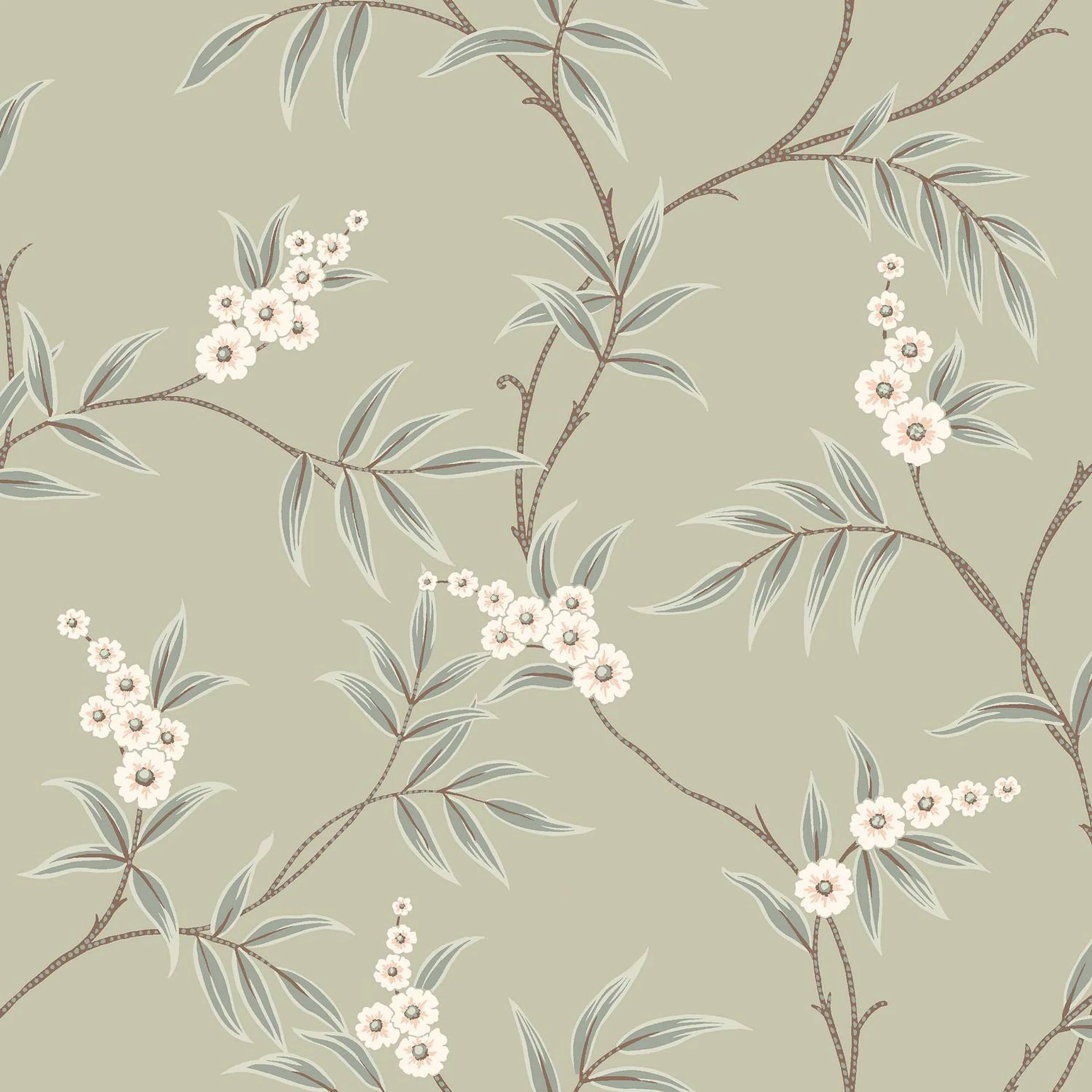 Tapet Boråstapeter Floral Tree 7763