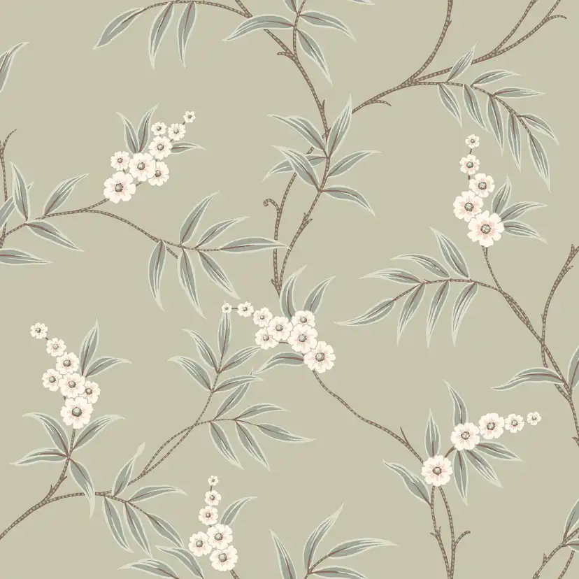 Tapet Boråstapeter Floral Tree 7763