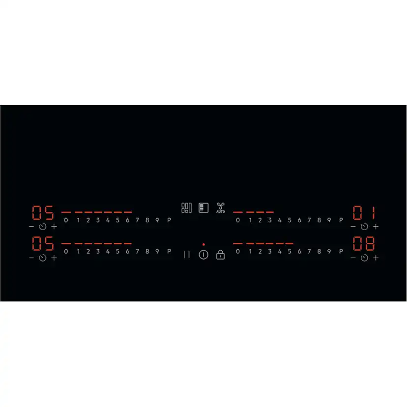 Induktionshäll AEG TI84IS00FB FlexiBridge 6000 - Svart med Hob2Hood och PowerBoost