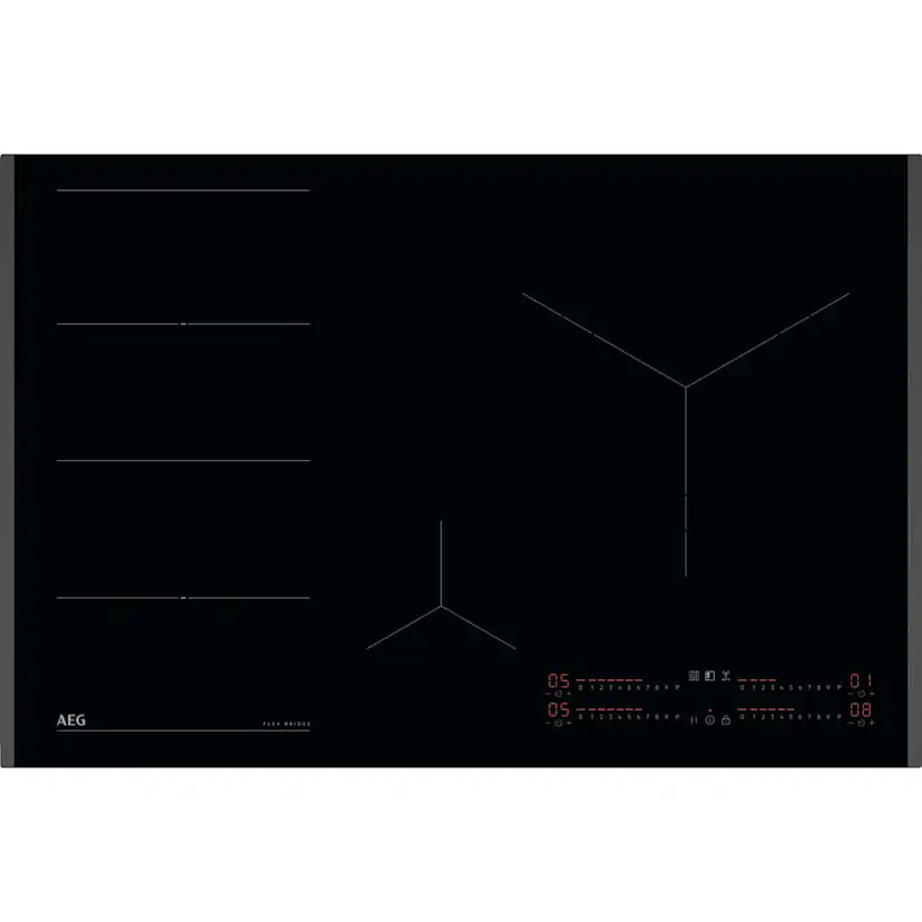 Induktionshäll AEG TI84IS00FB FlexiBridge 6000 - Svart med Hob2Hood och PowerBoost