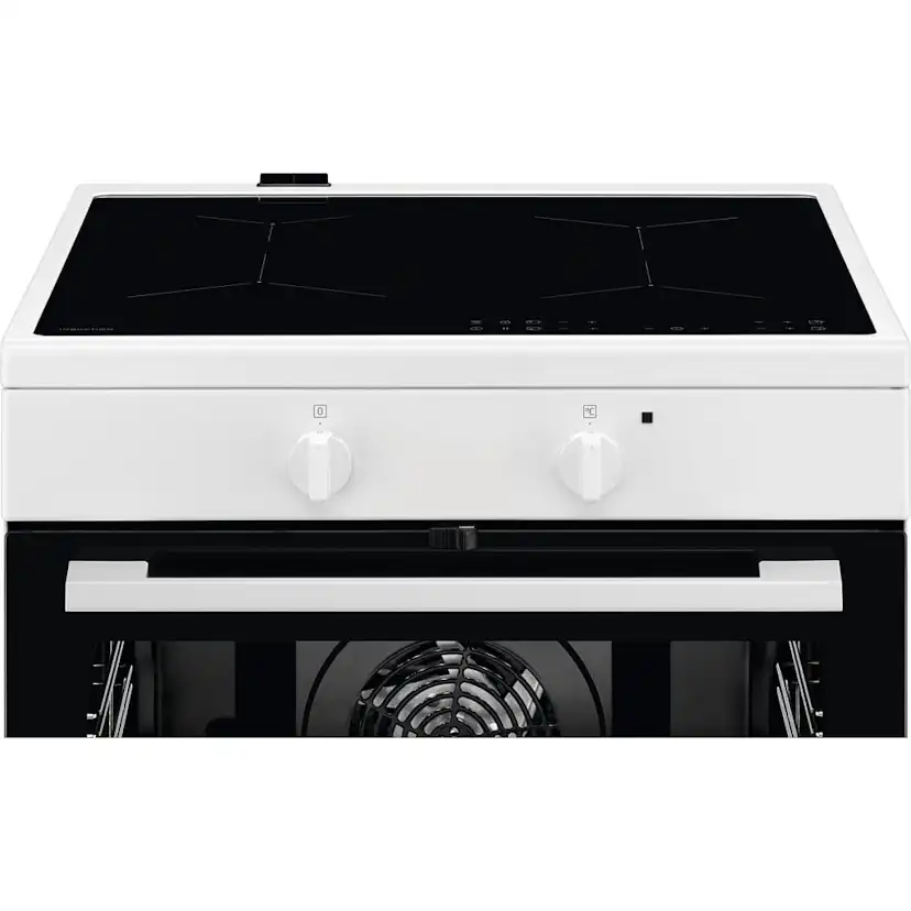 Induktionsspis Electrolux LKI64001SW med Hob2Hood och flernivåsmatlagning