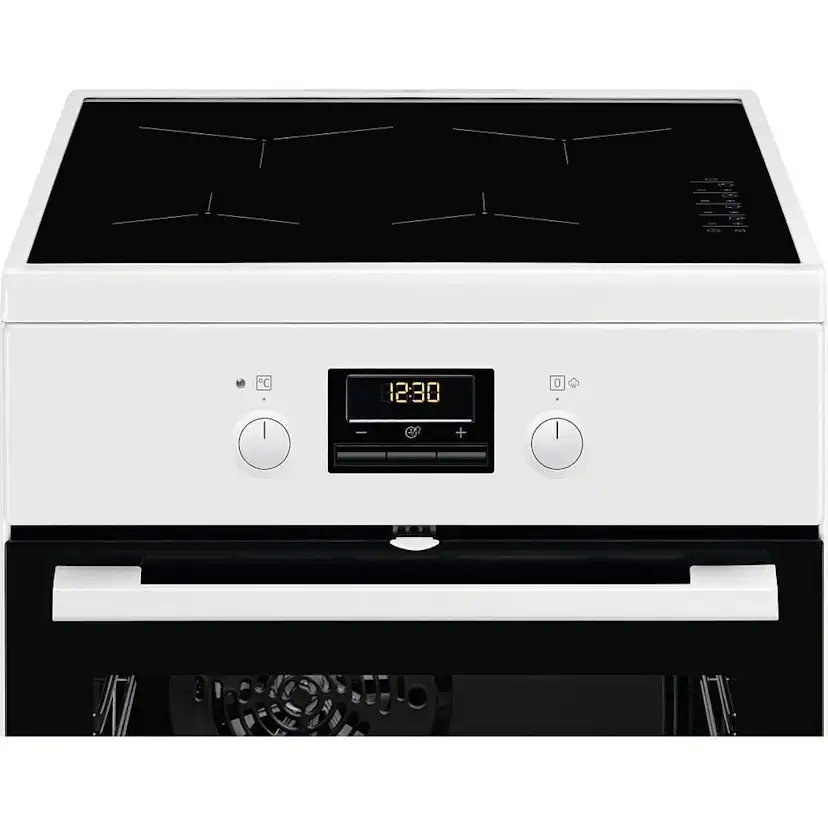 Induktionsspis Electrolux LKI561401W med SteamBake och Inbyggd Termometer - Vit