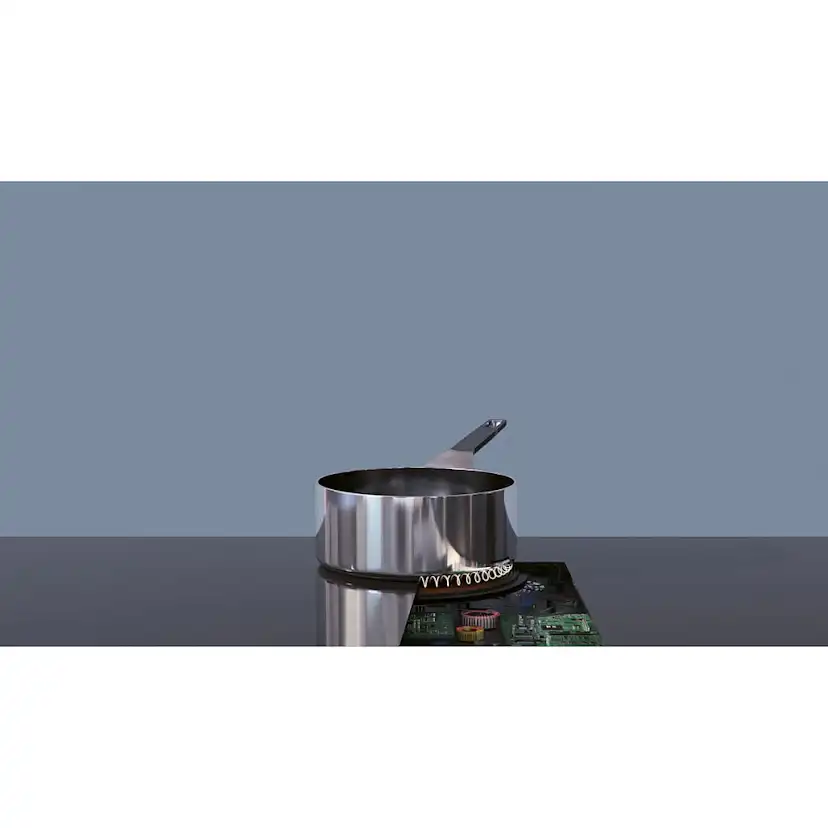 Induktionsspis Electrolux LKI561401W med SteamBake och Inbyggd Termometer - Vit