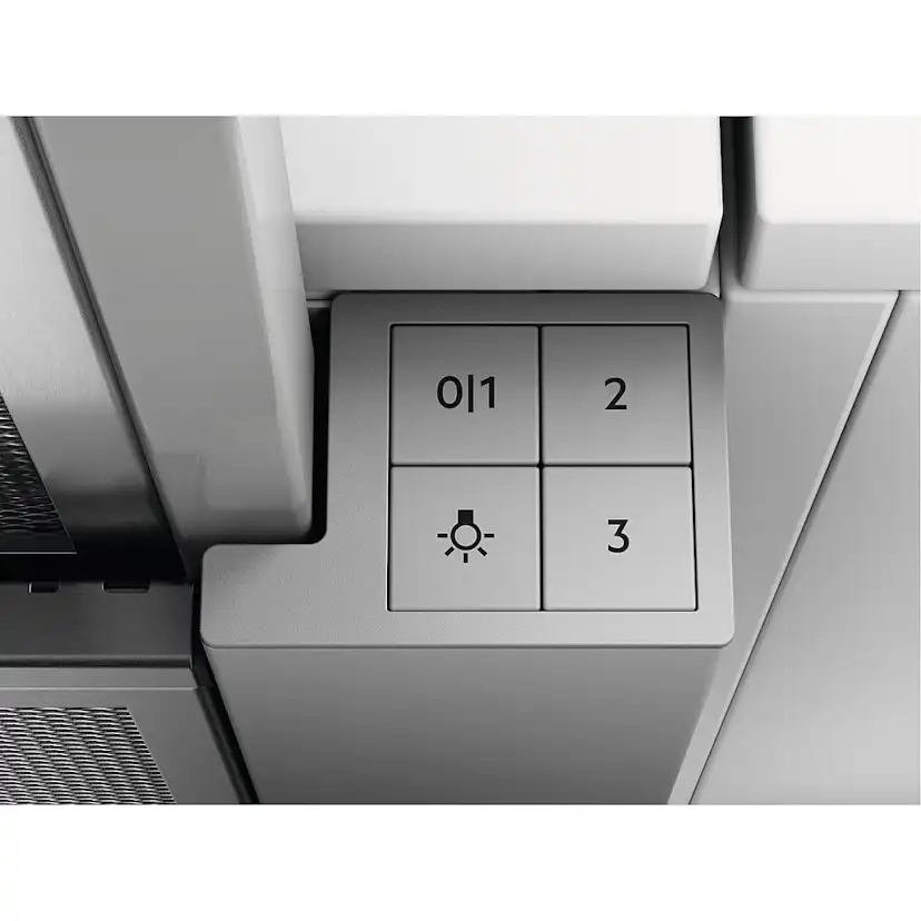 Frihängande Köksfläkt AEG DPE5650M ExtractionTech Rostfri