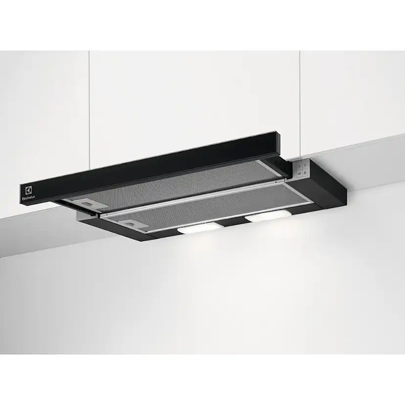 Frihängande Köksfläkt Electrolux LFP326FB Svart 60 cm med LED-belysning