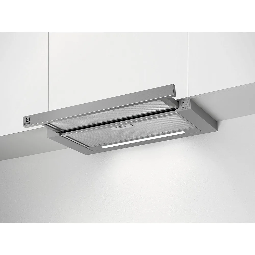 Frihängande Köksfläkt Electrolux LFP616X LED Belysning Grå